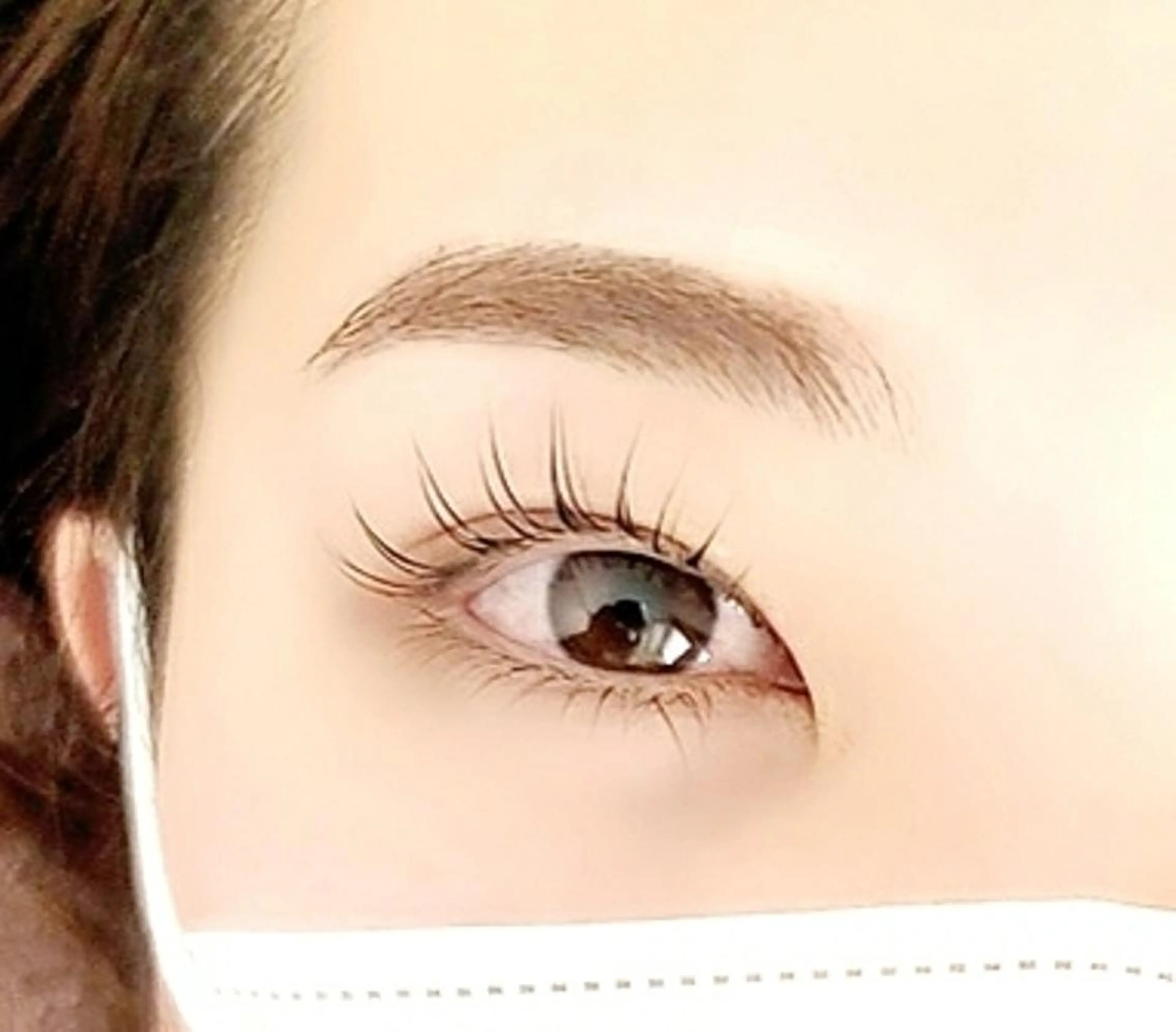 アイブロウ マツエク・マツパ 眉毛ワックス脱毛 パリジェンヌラッシュリフト eyelash  aglitter所属・aglitter🌙  _SAYURI_のマツエク・マツパデザイン