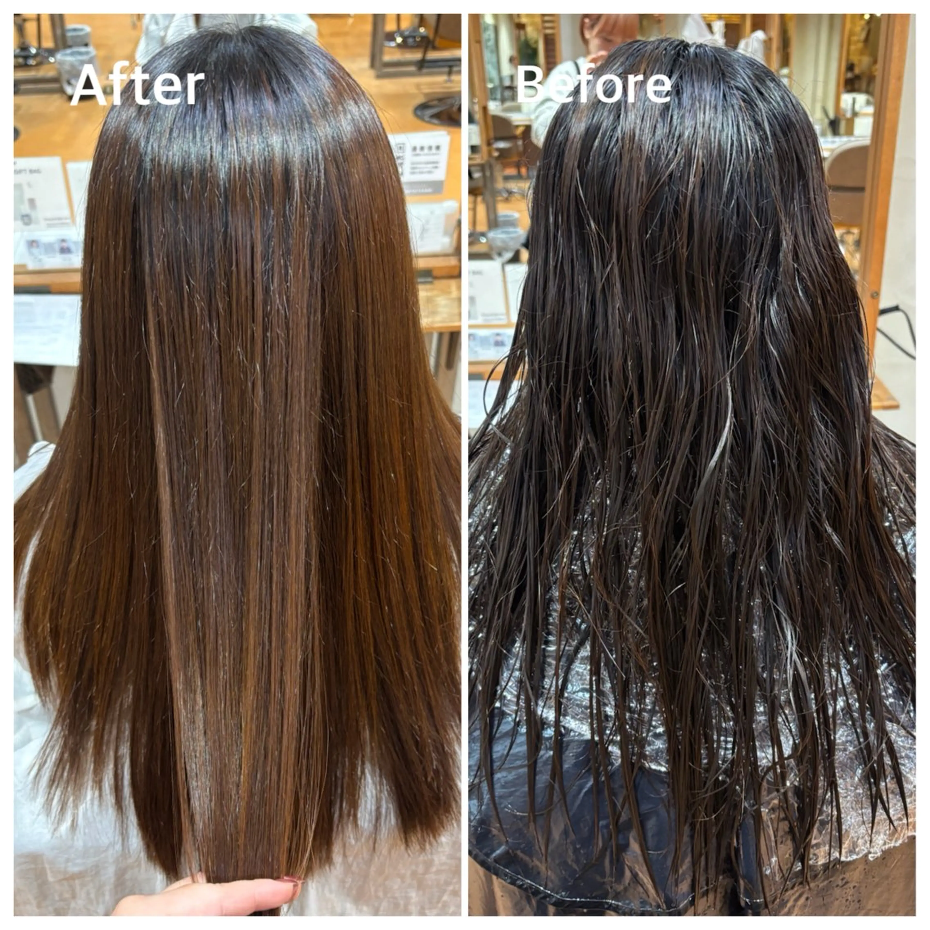 ロング カヤノ/ストレート /艶カラーの眉毛・アイブロウイメージ