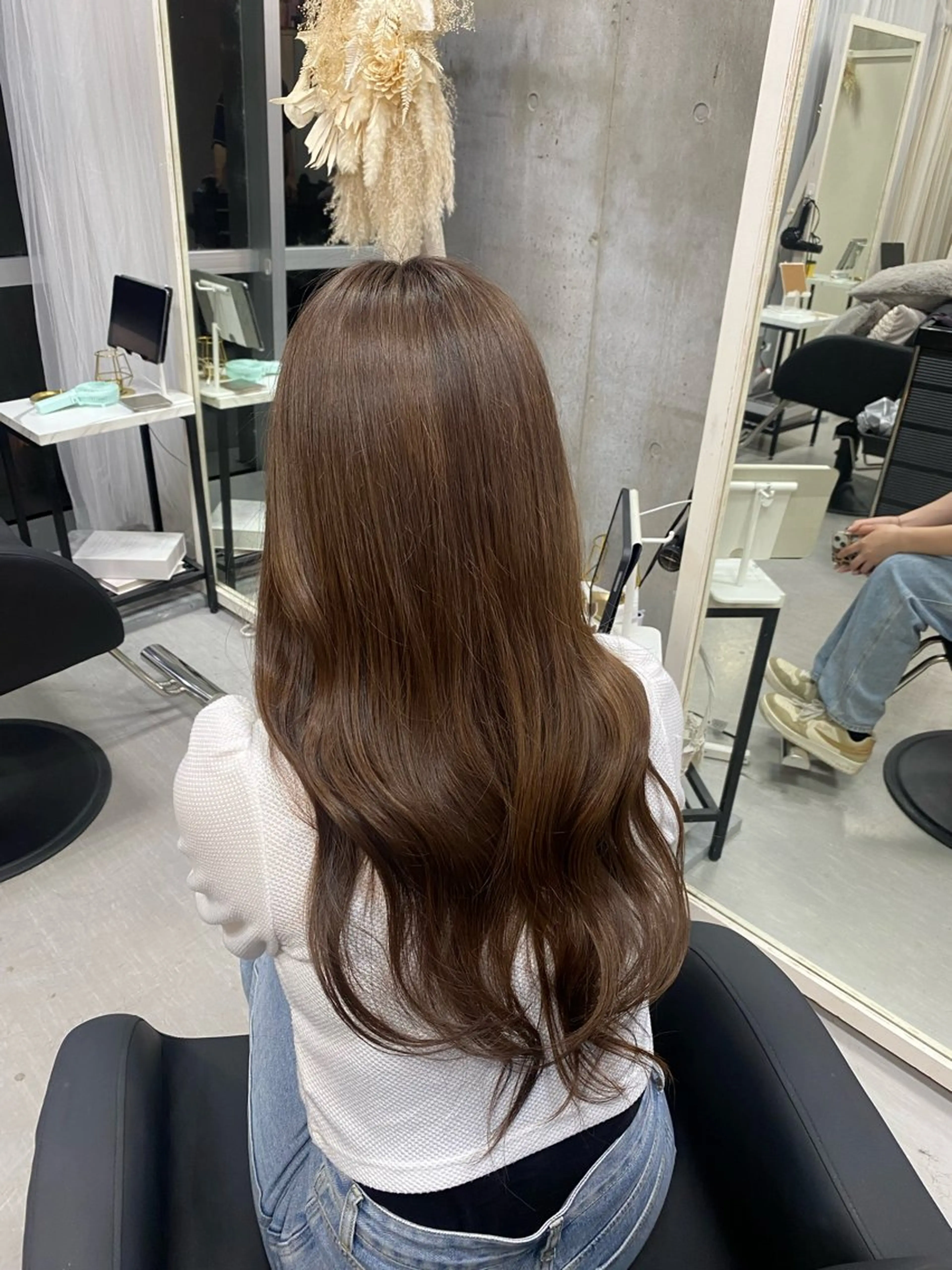 カラー グレージュ ‎XELM高崎‎‎‎ ‎‎🤍Kyoka‎のヘアスタイル