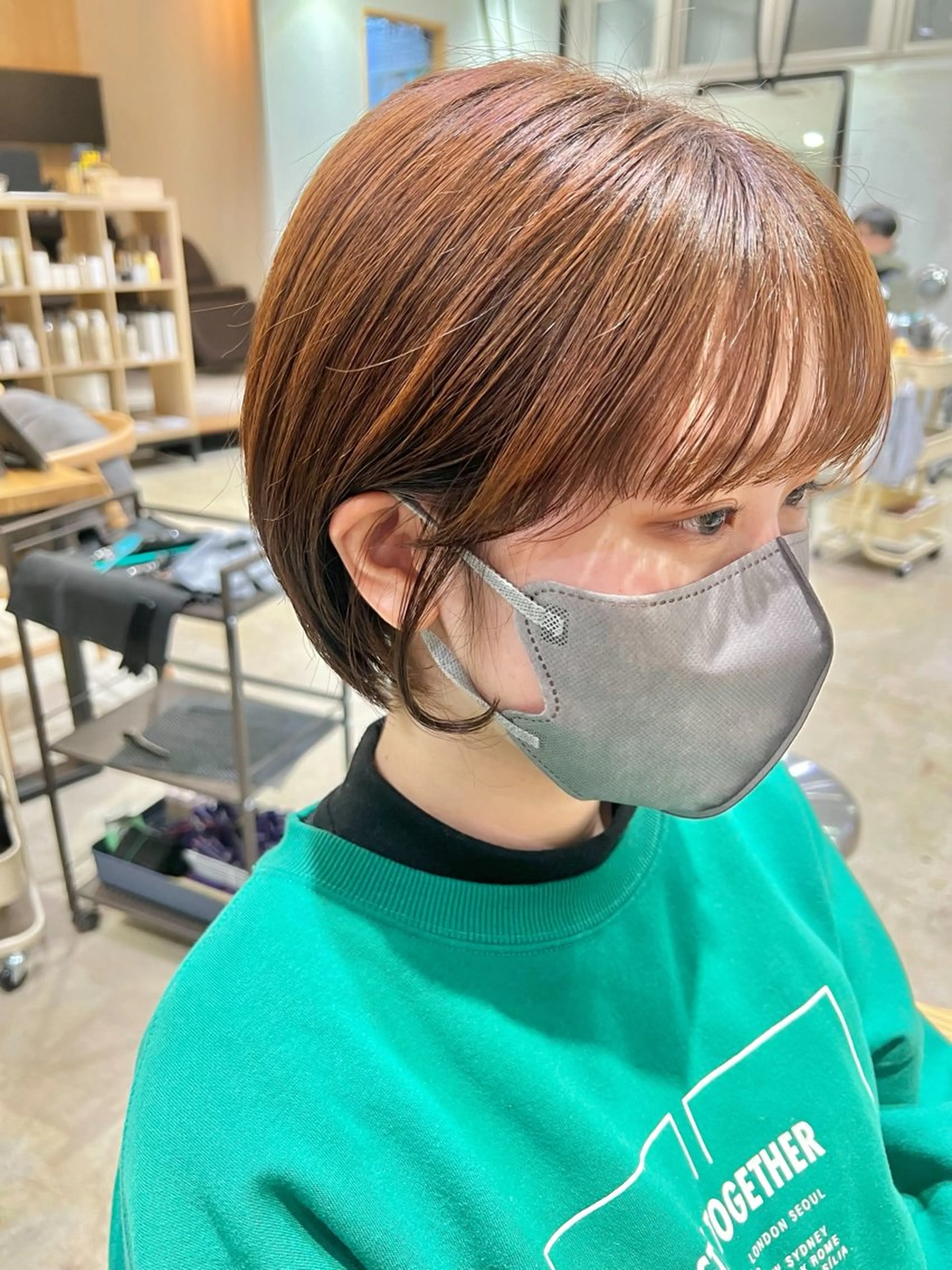 ミディアム matsui ／ anheloのヘアスタイル