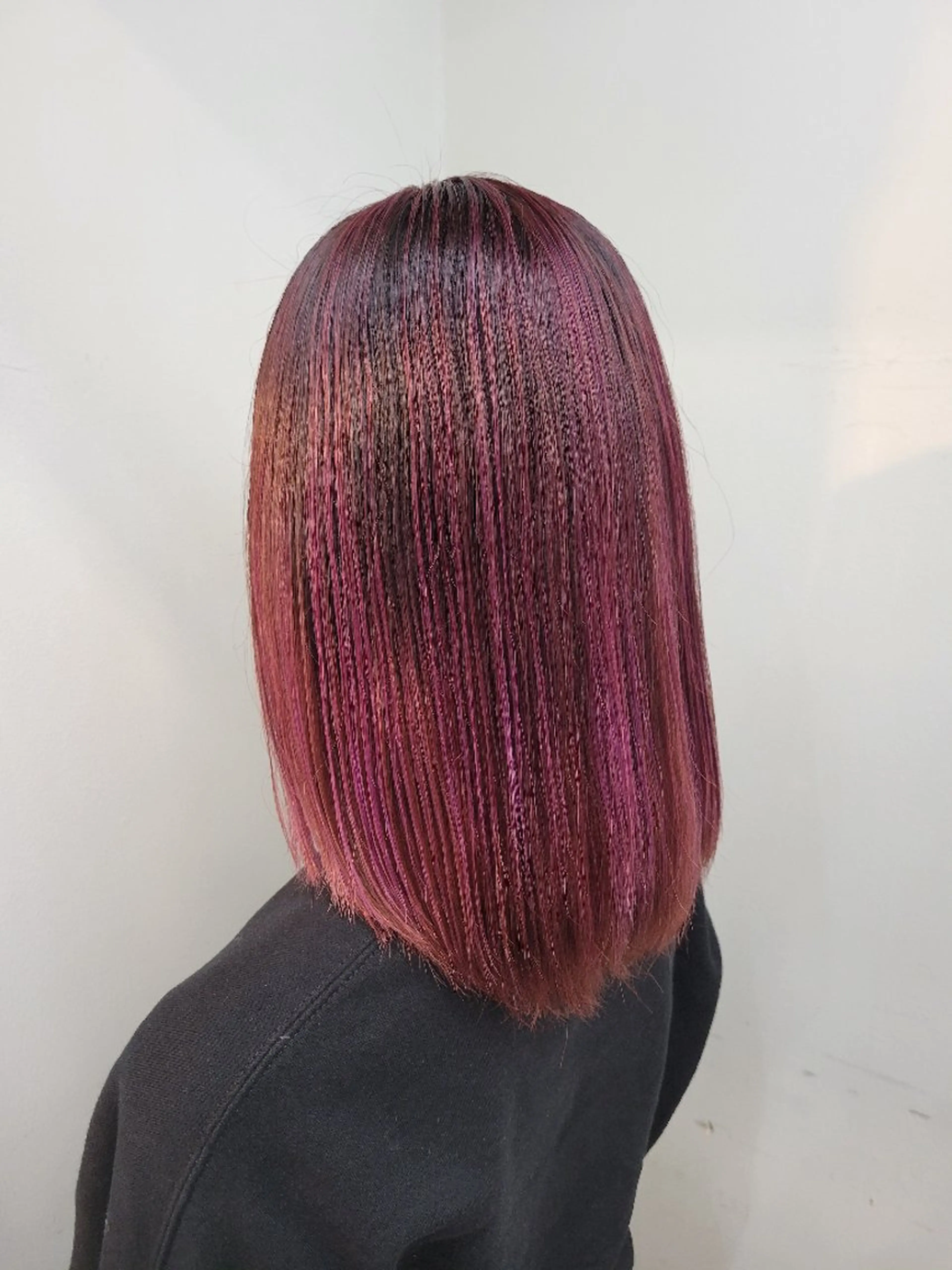 セミロング カラー ダブルカラーモデル☆ SHUNYAのヘアスタイル