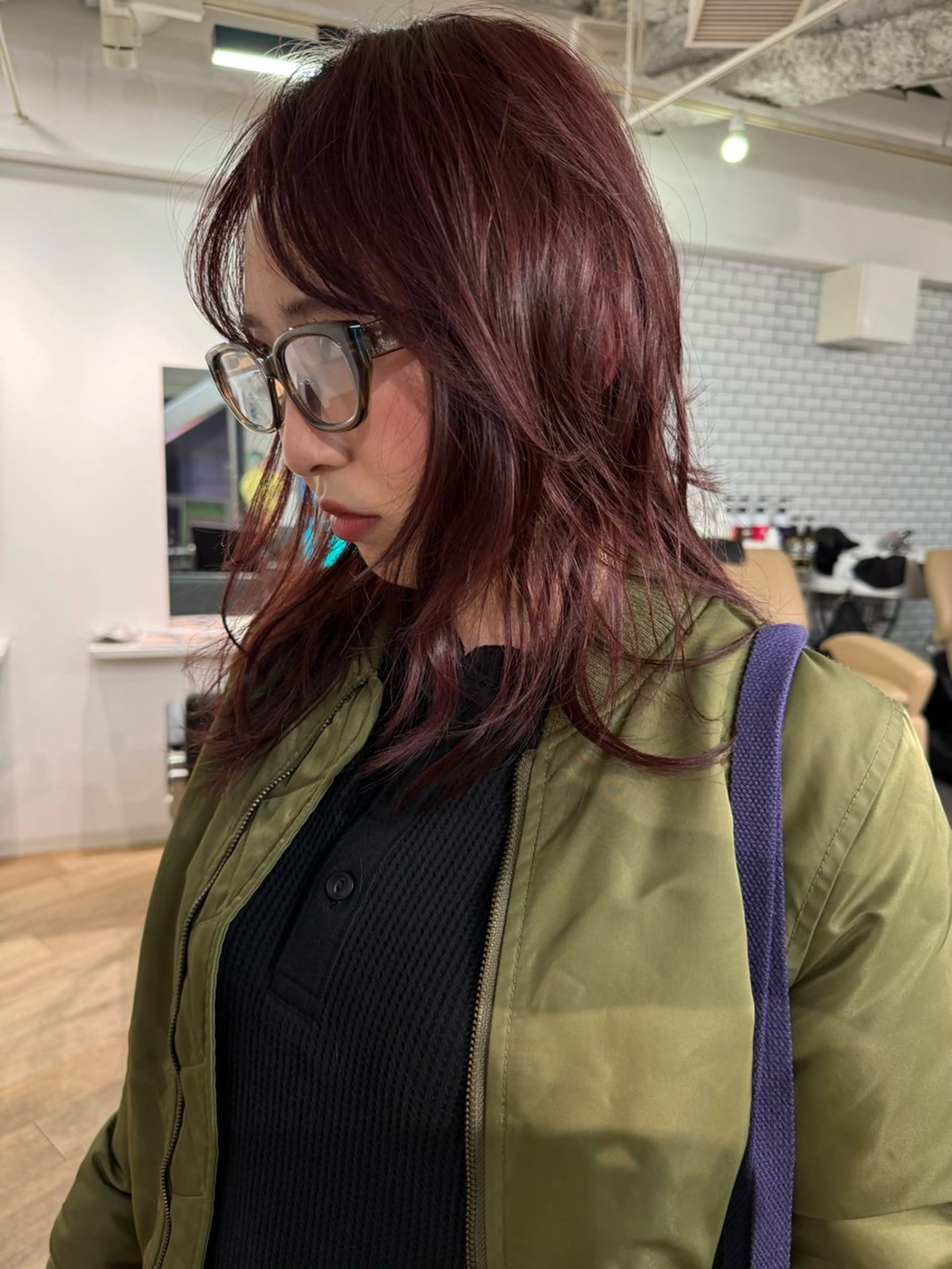 セミロング ヘアカラー トリートメント Cashel Tokyo_sotaのヘアスタイル