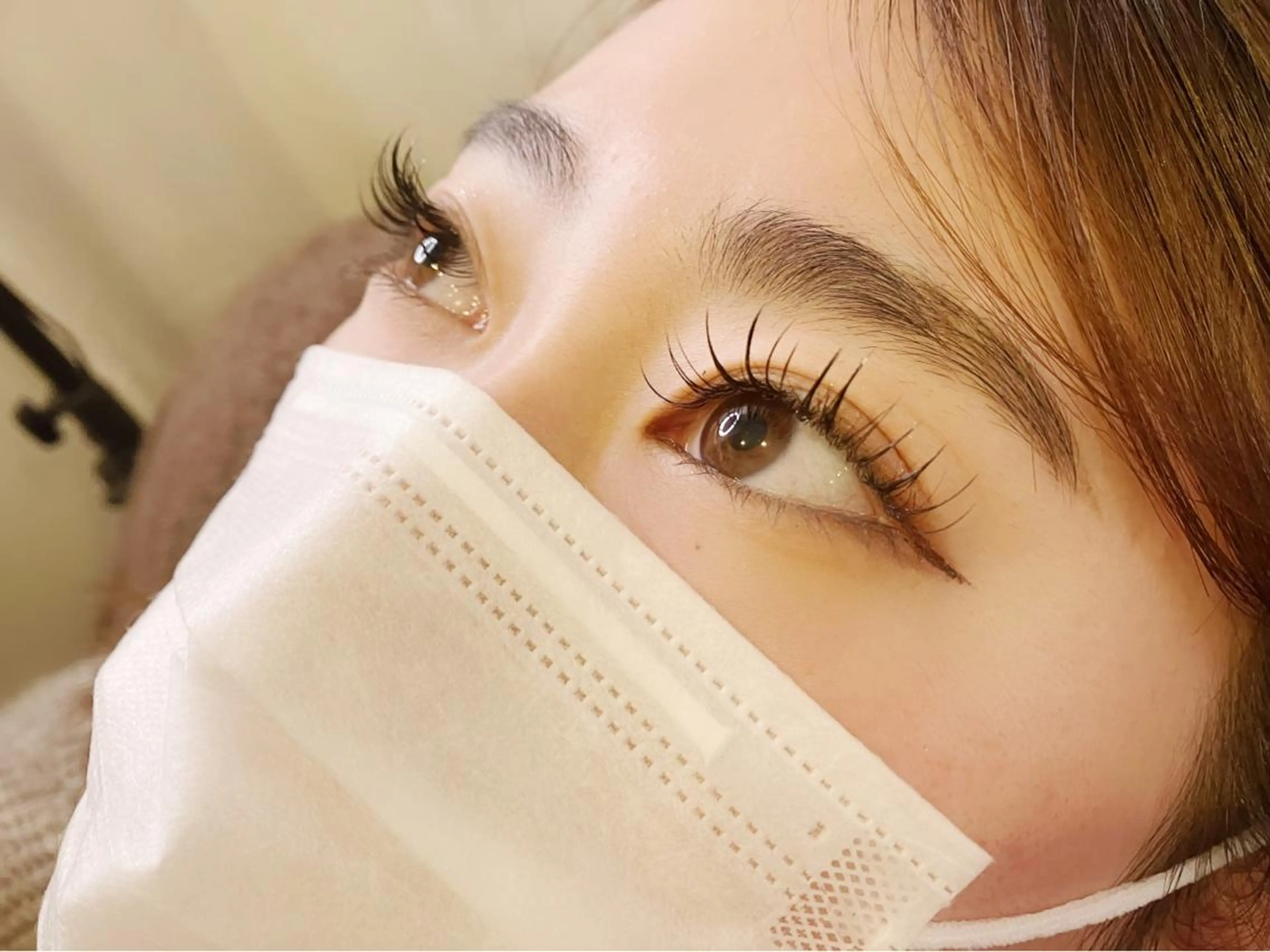 マツエク・マツパ 束感まつ毛 Cカール フラットラッシュ Hair&Make Nahoのマツエク・マツパデザイン