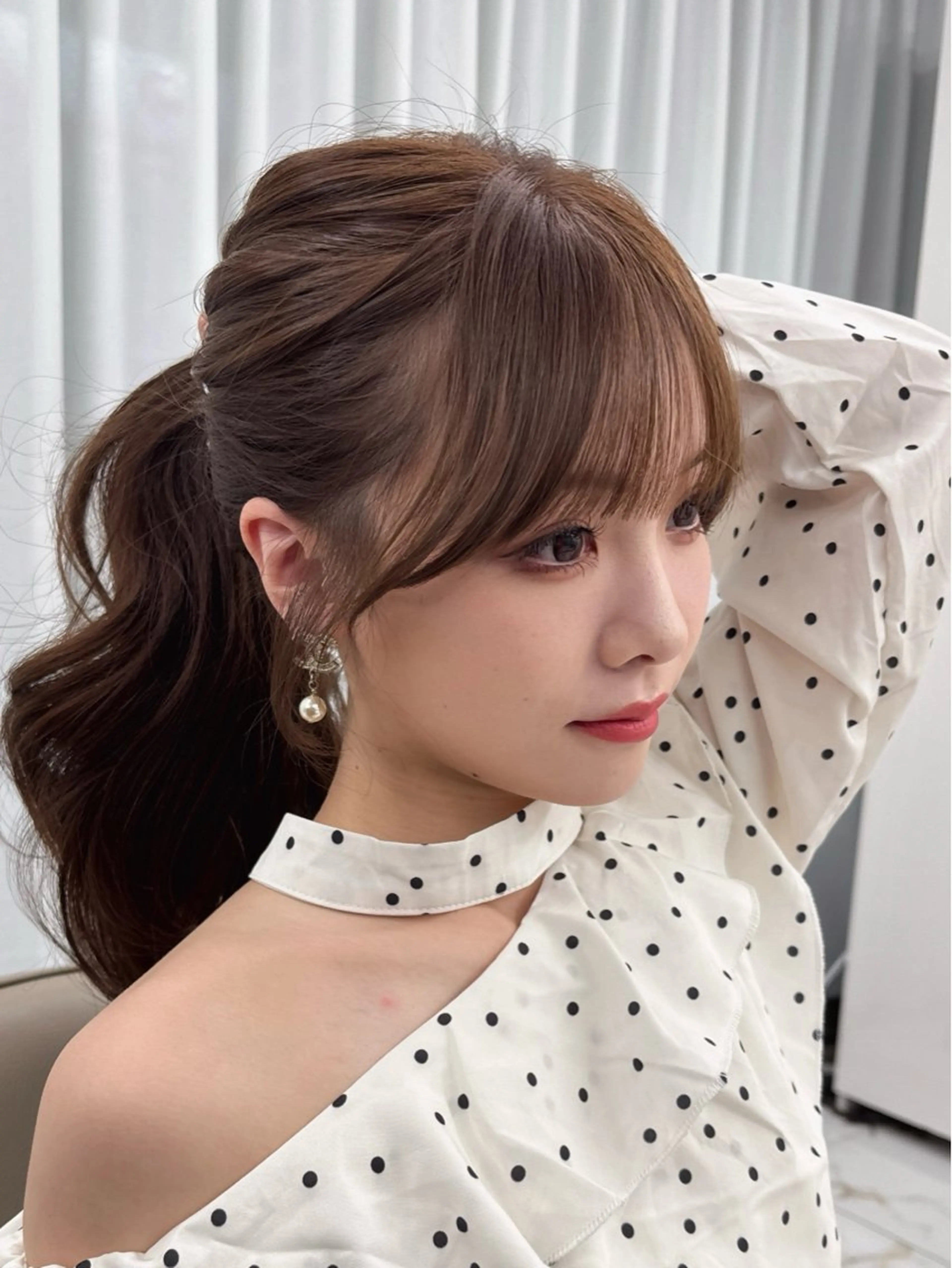 ショート のり🐼顔まわり/ 韓国/レイヤーカットのヘアスタイル