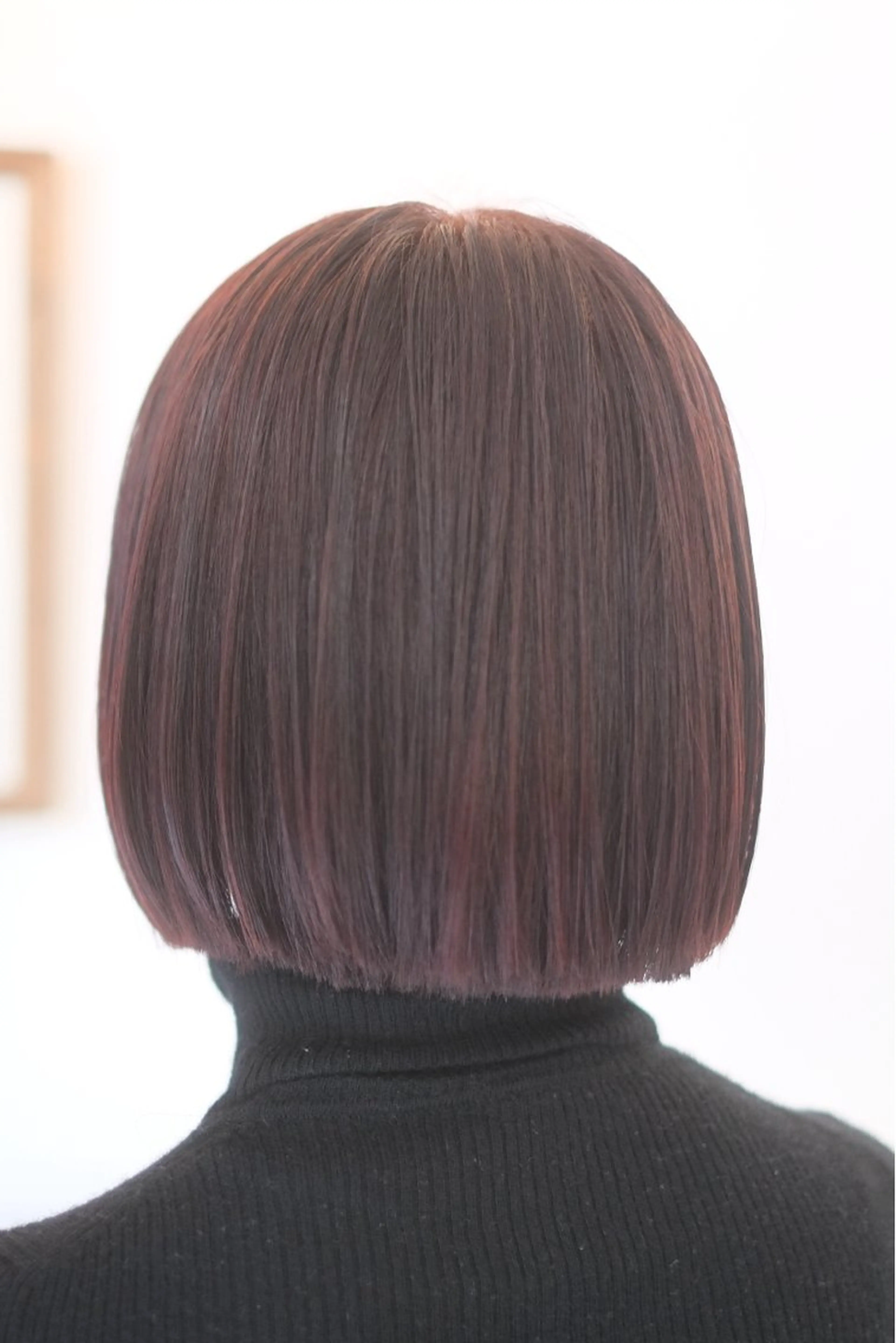 ミディアム 岩村 夏姫のヘアスタイル