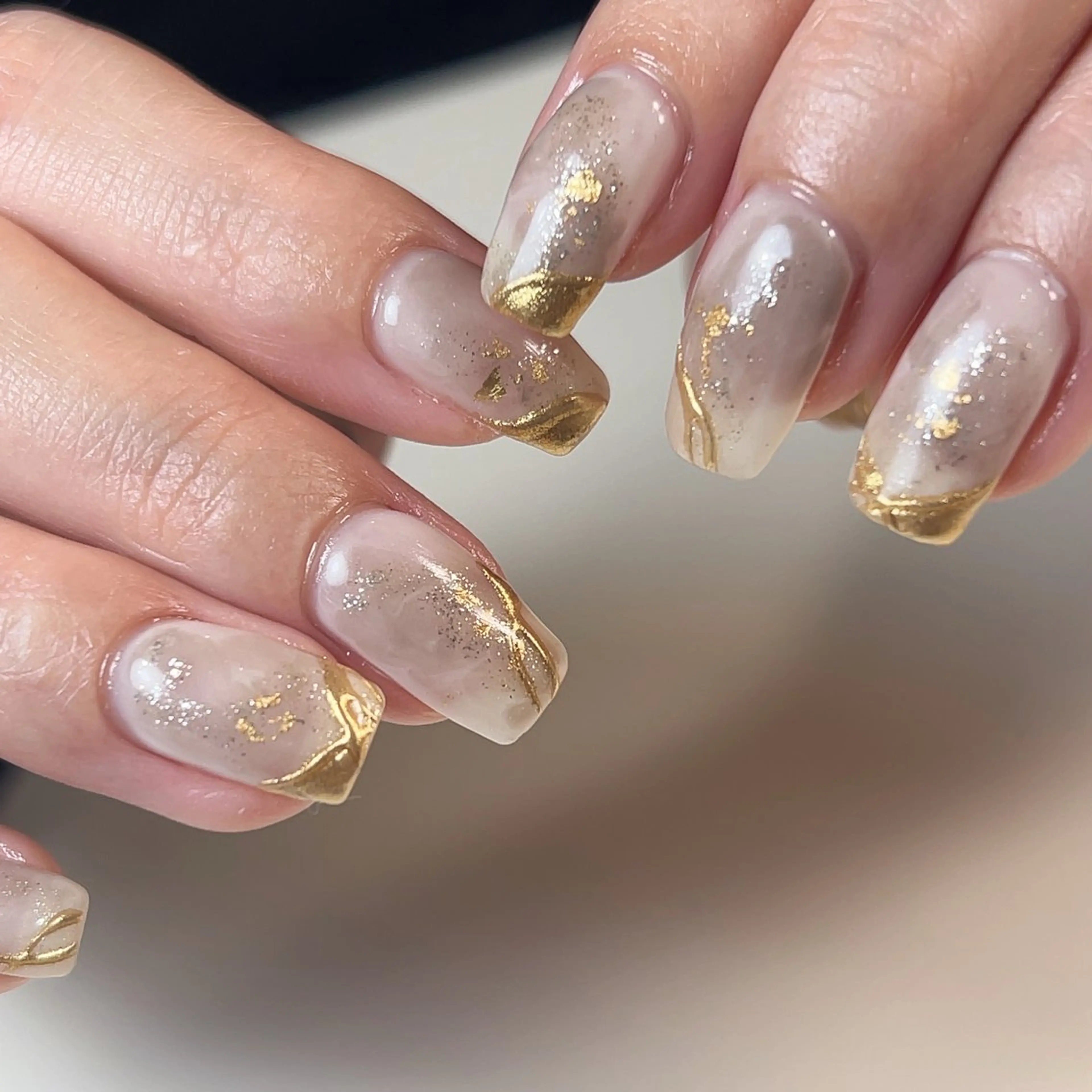 【初回オフ0円！】ジェルアート＆パーツ込★7350円！の写真