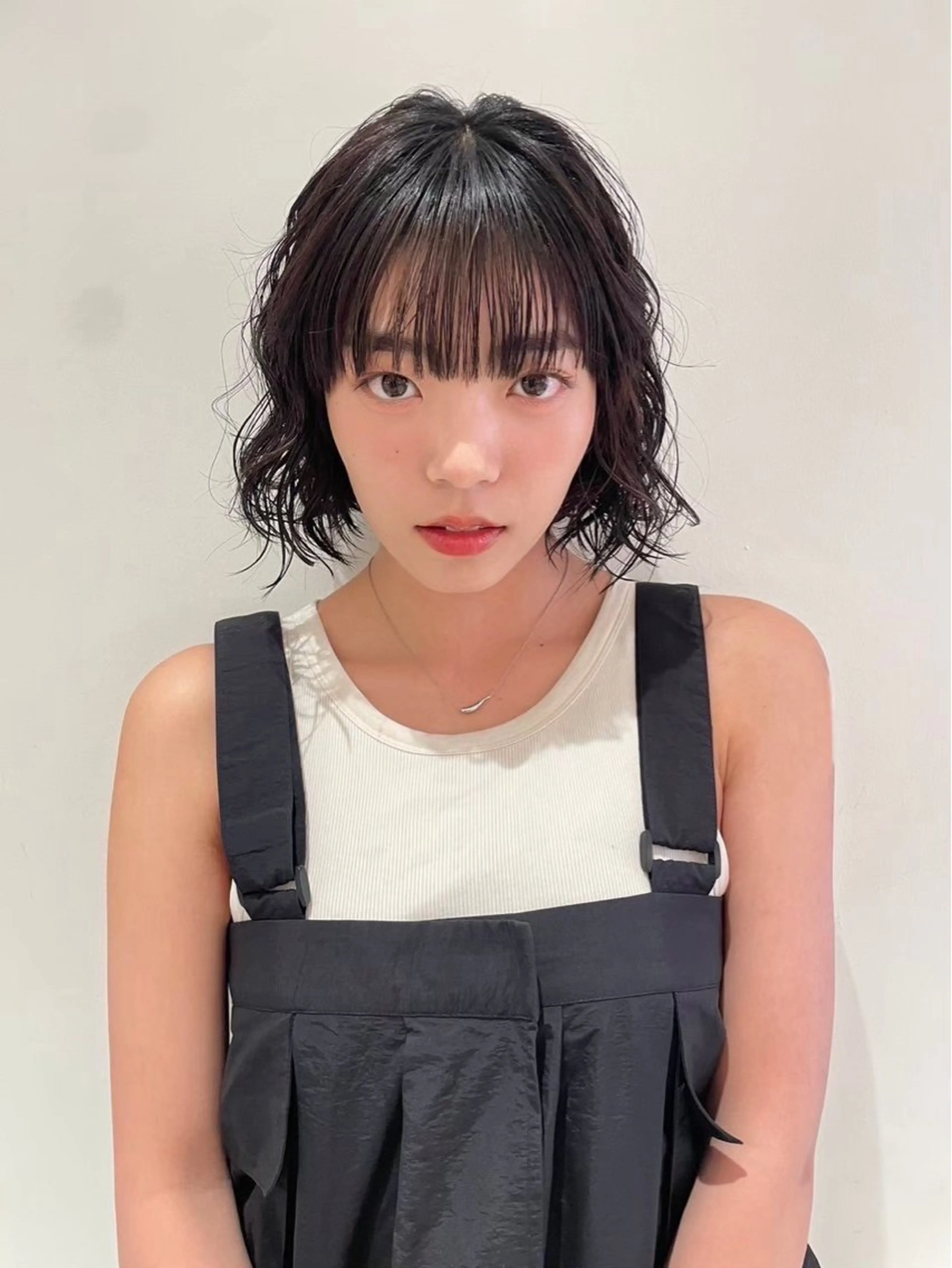 ミディアム 松井 雅のヘアスタイル