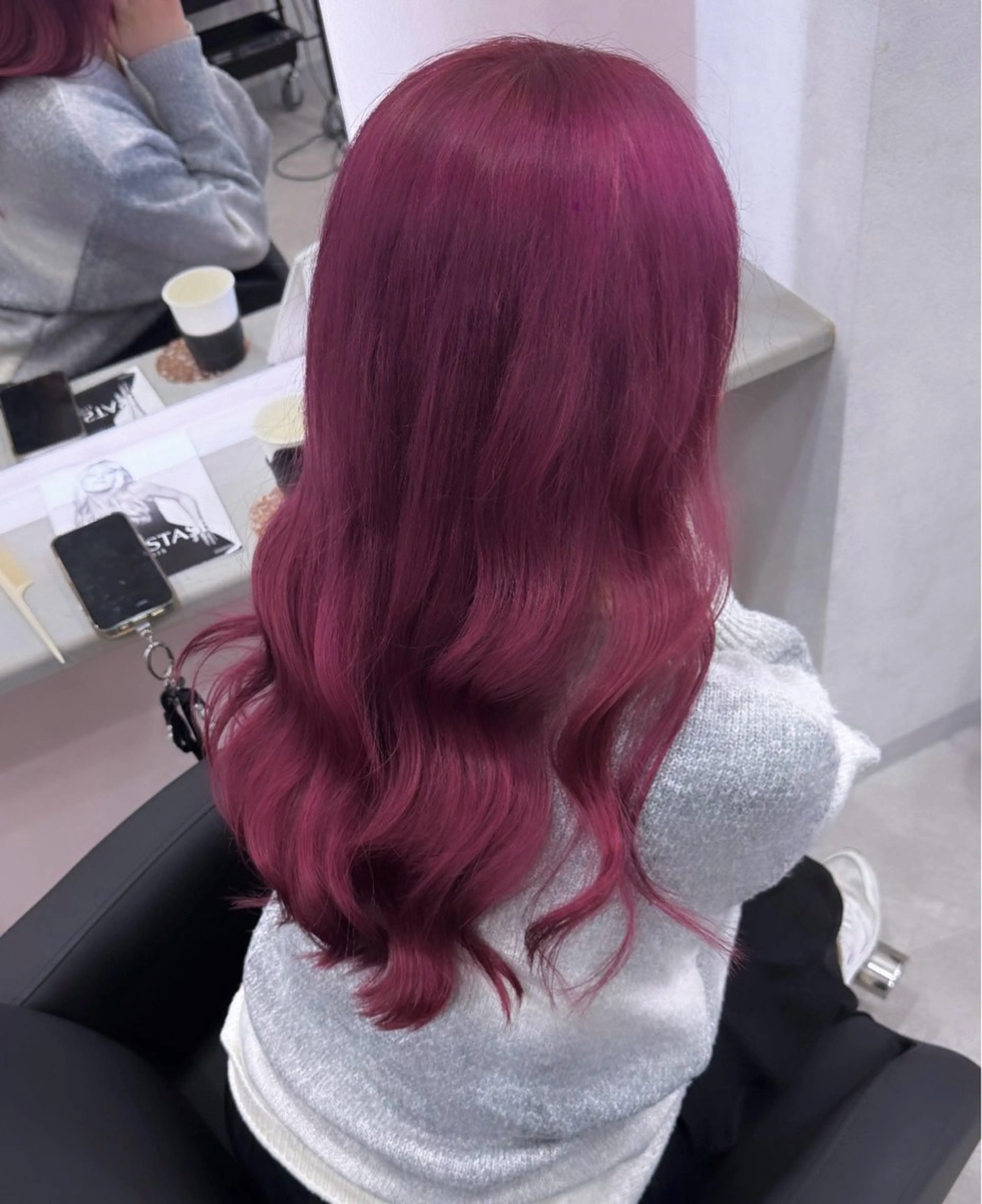 ロング ヘアカラー トリートメント モテ髪提案🫧 /HaRu🏳️‍⚧のヘアスタイル