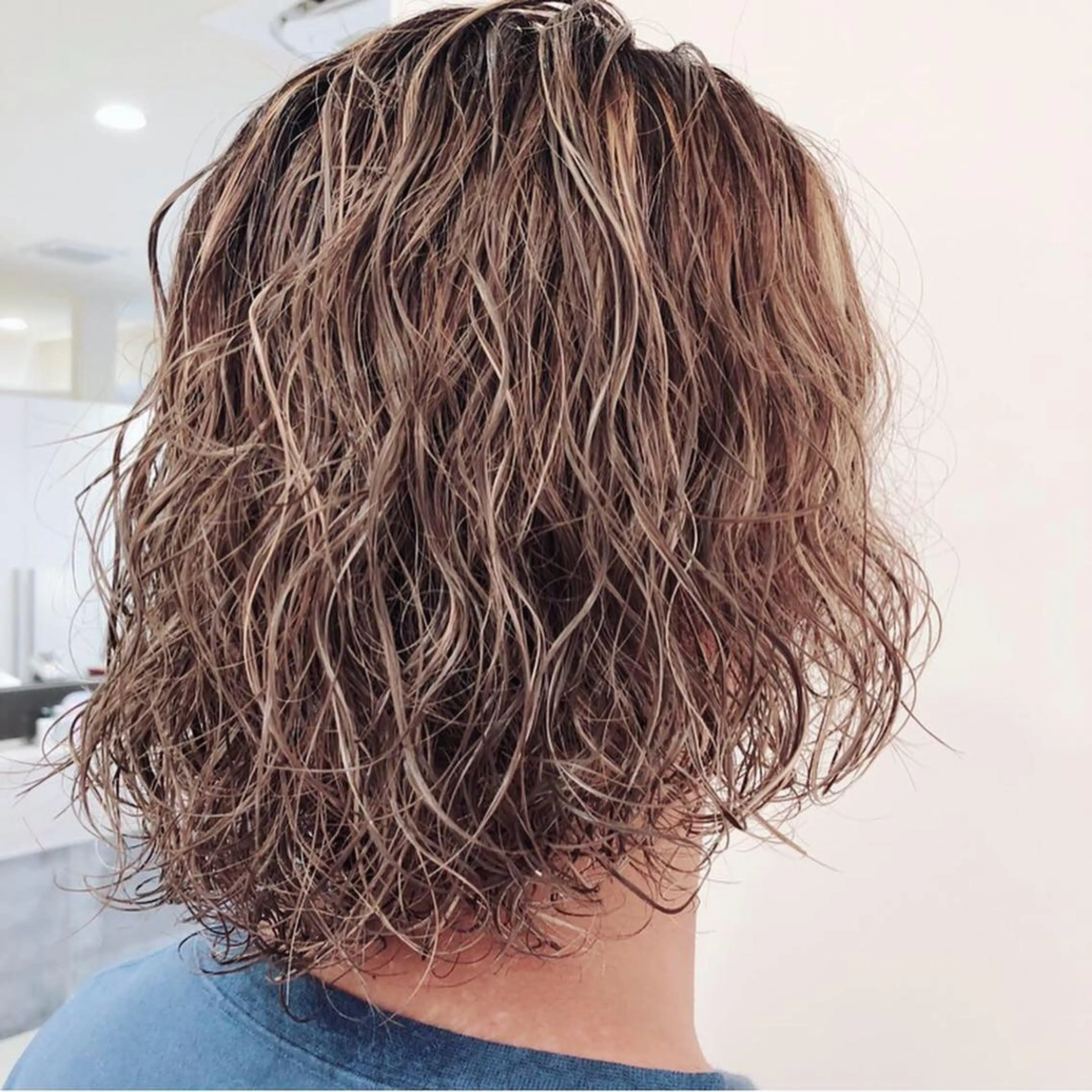 ミディアム カラー 【髪質改善】 梅田　聡のヘアスタイル
