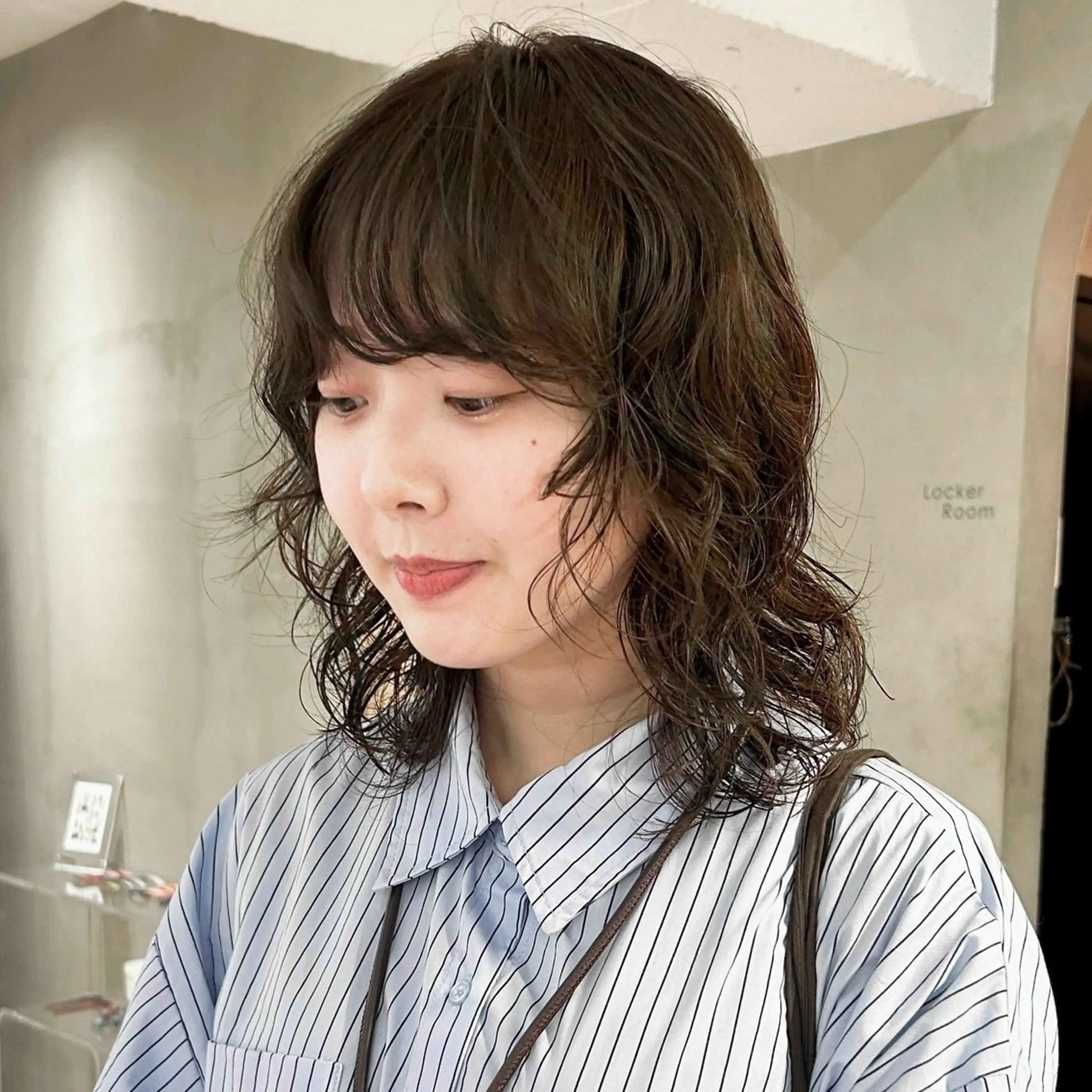 🌧️雨でも可愛く🌧️カット+パーマ＋トリートメントの写真