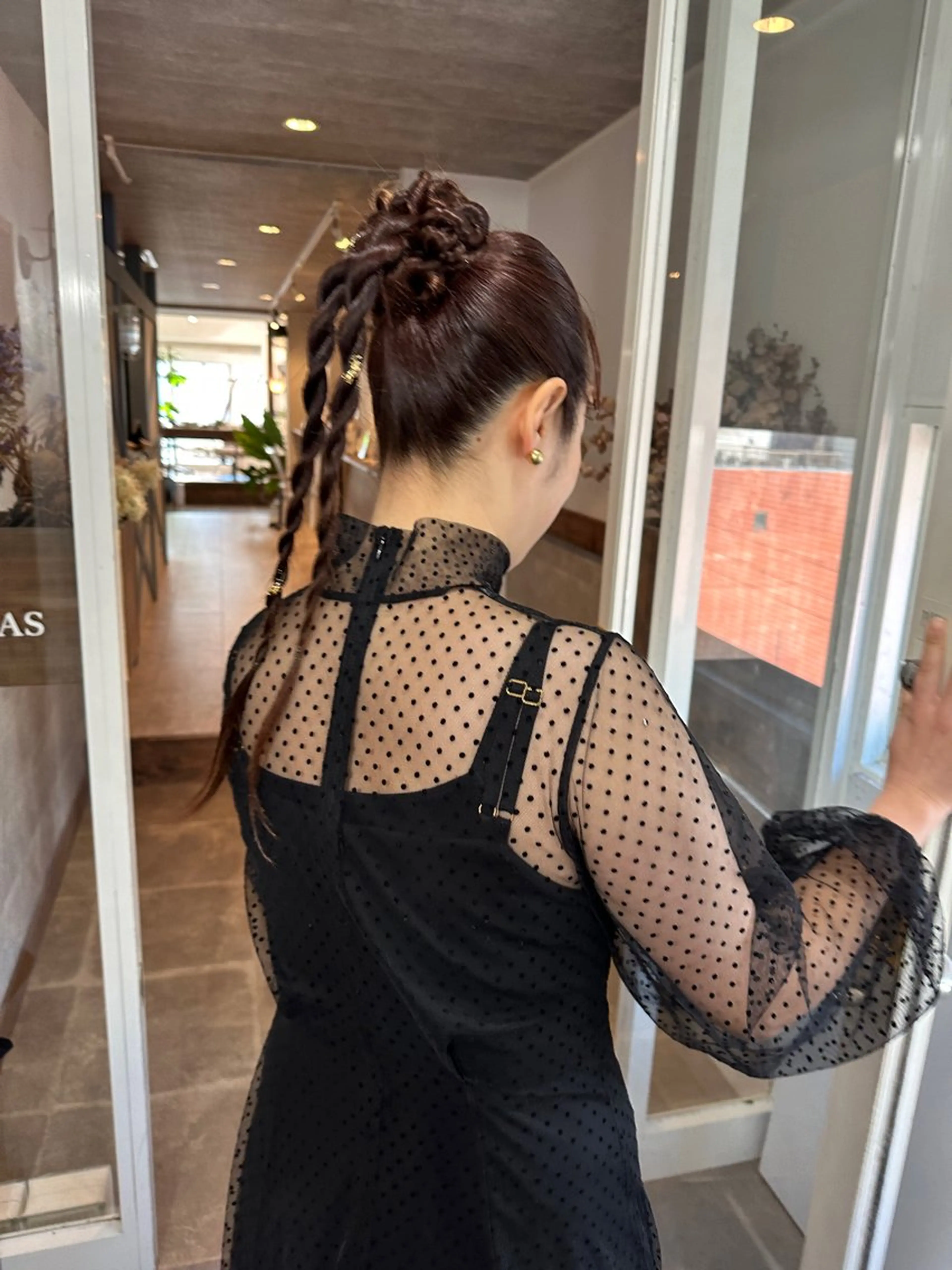 ロング 宮﨑 あかねのヘアスタイル