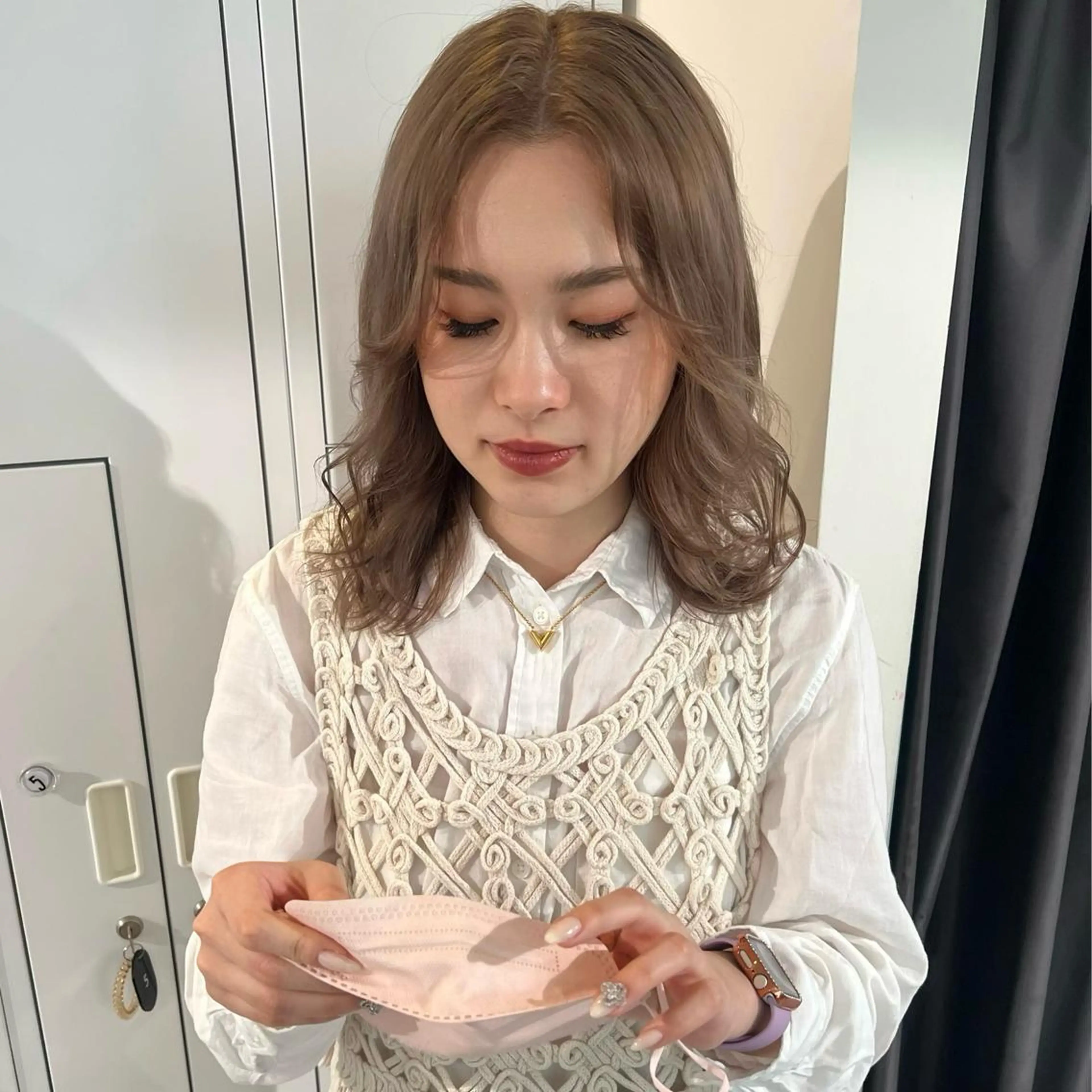 かわいい透明感カラー＋髪質改善トリートメント🐰の写真