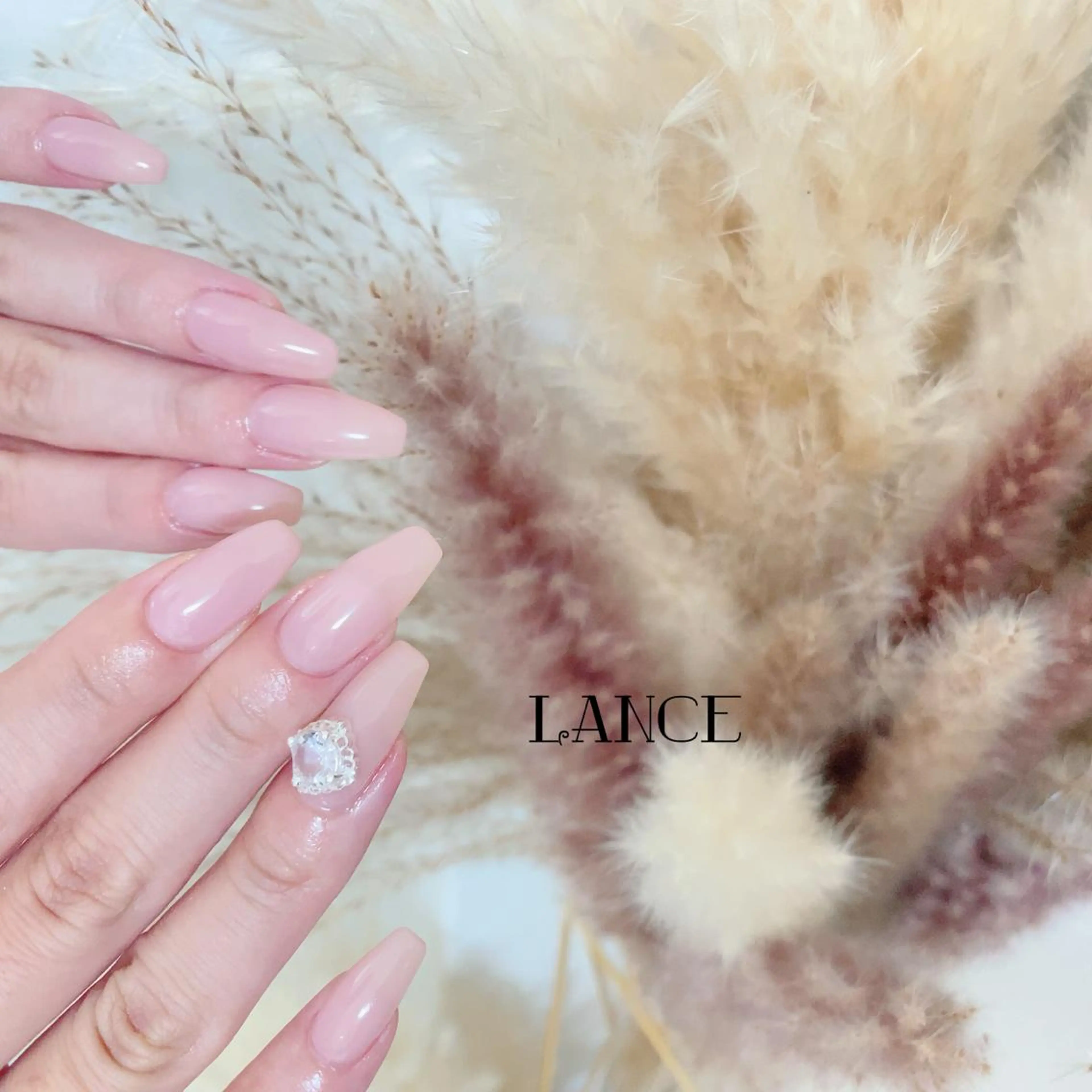 ミディアム ネイル オーロラネイル フットネイル フレンチネイル ミラーネイル ニュアンスネイル Lance nailのネイルデザイン