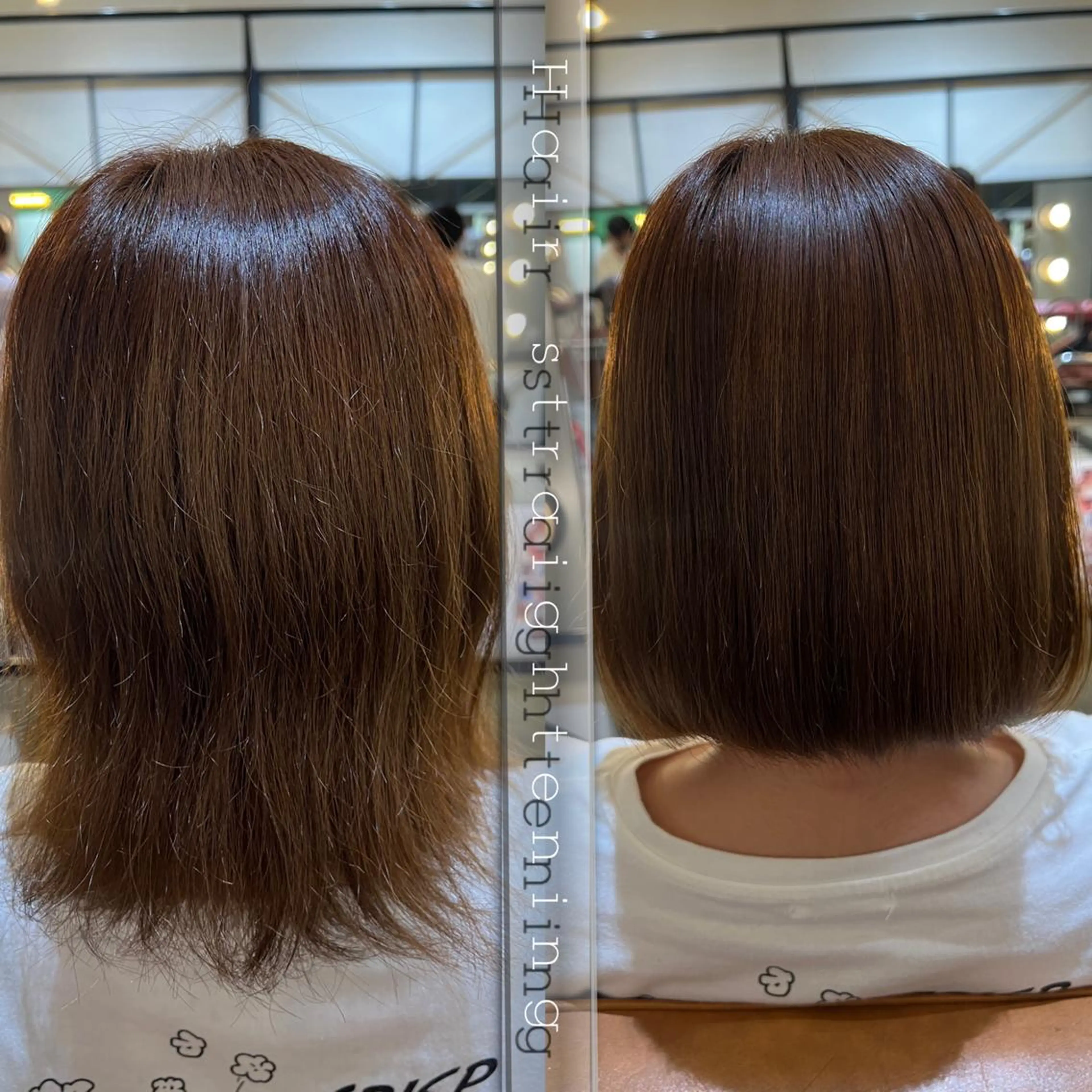 ショート カット 縮毛矯正 トリートメント 髪質改善ストレート Kantaのヘアスタイル