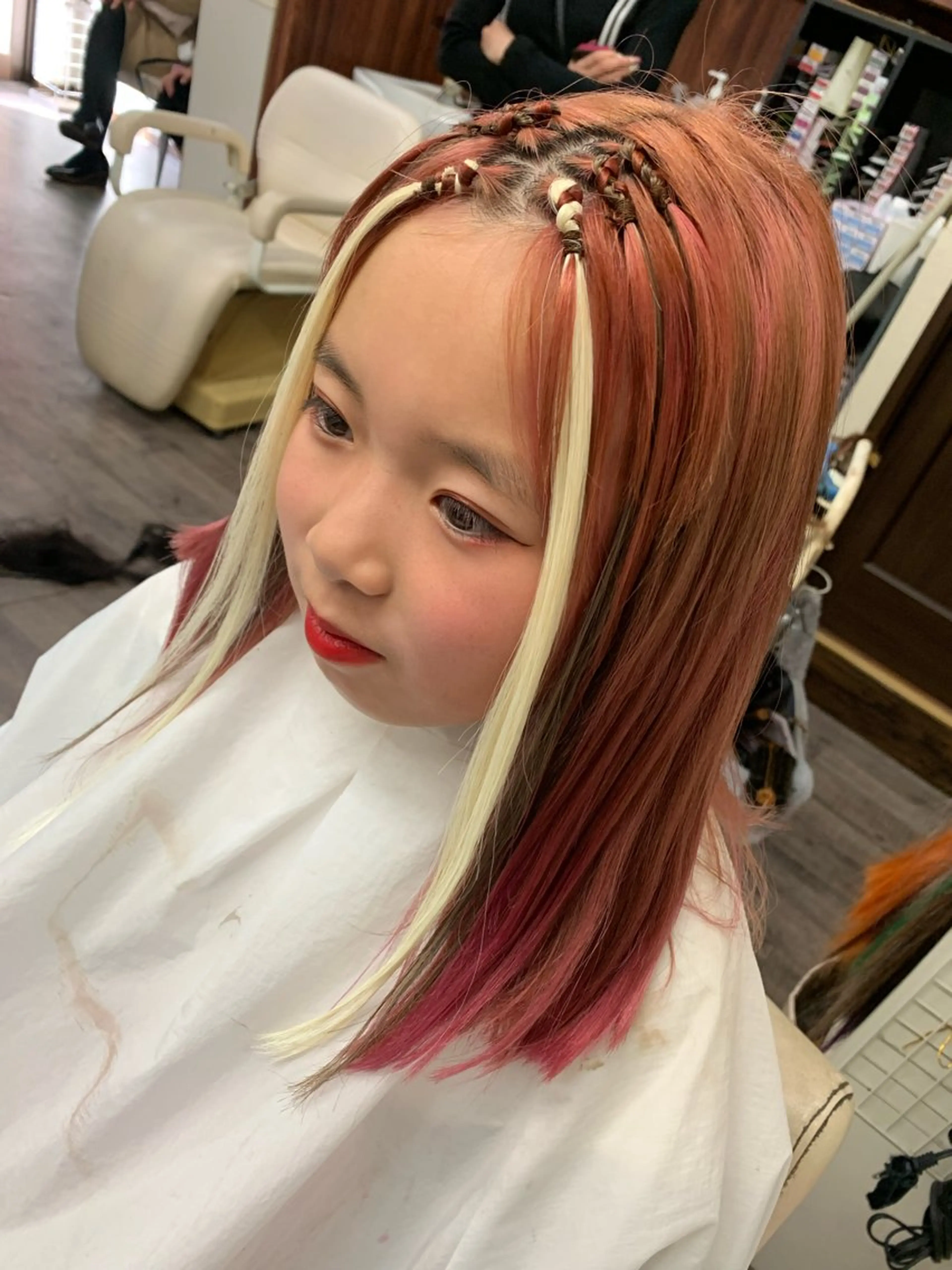 ヘアアレンジ キッズ エクステ ビューティーサロンワタナベ所属・oono mayuのヘアスタイル