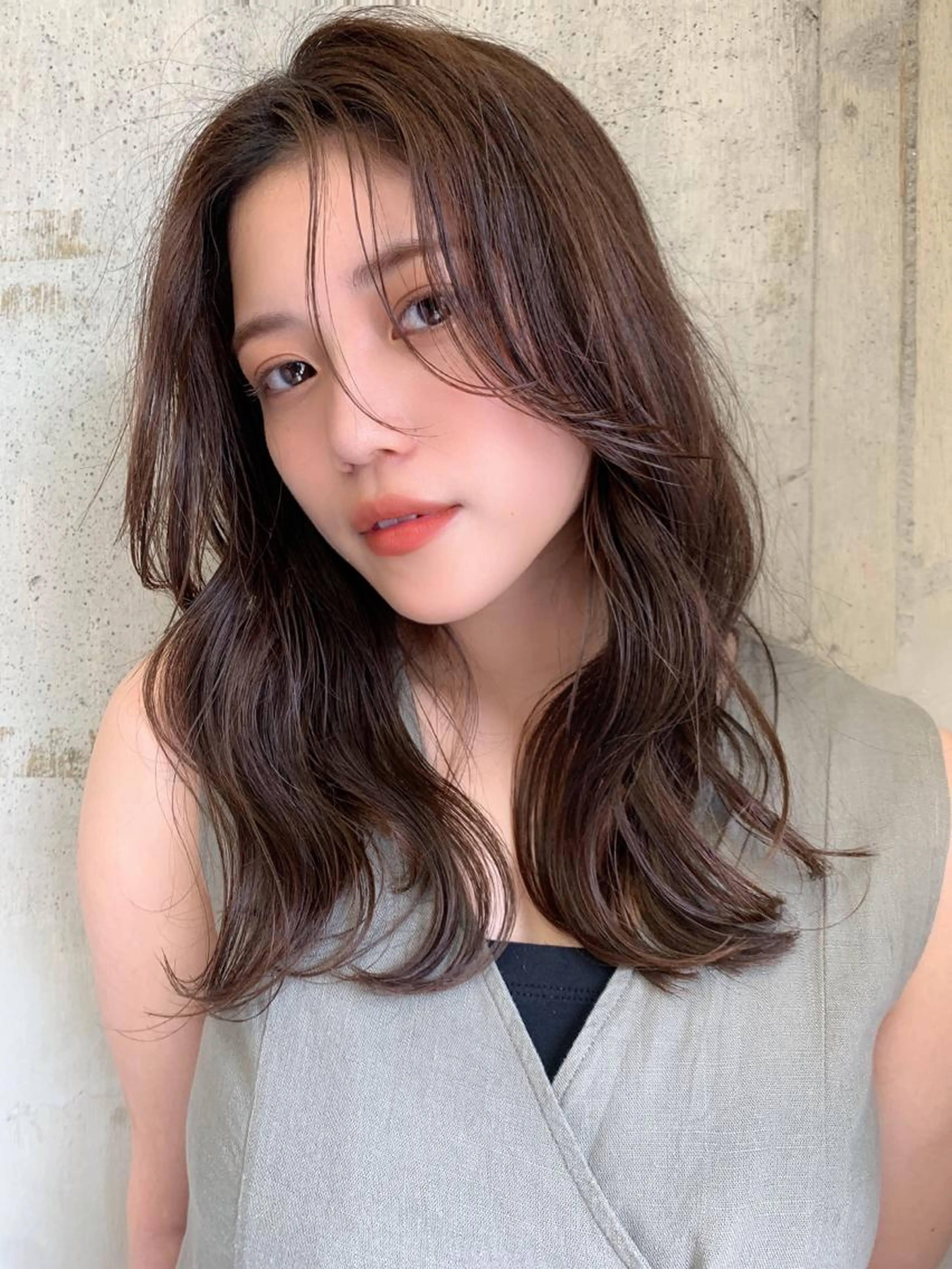 【人気No1】❤️小顔カット＋透明感カラー＋ハイパーTOKIOスチームトリートメント＋プロのコテ巻き✨の写真