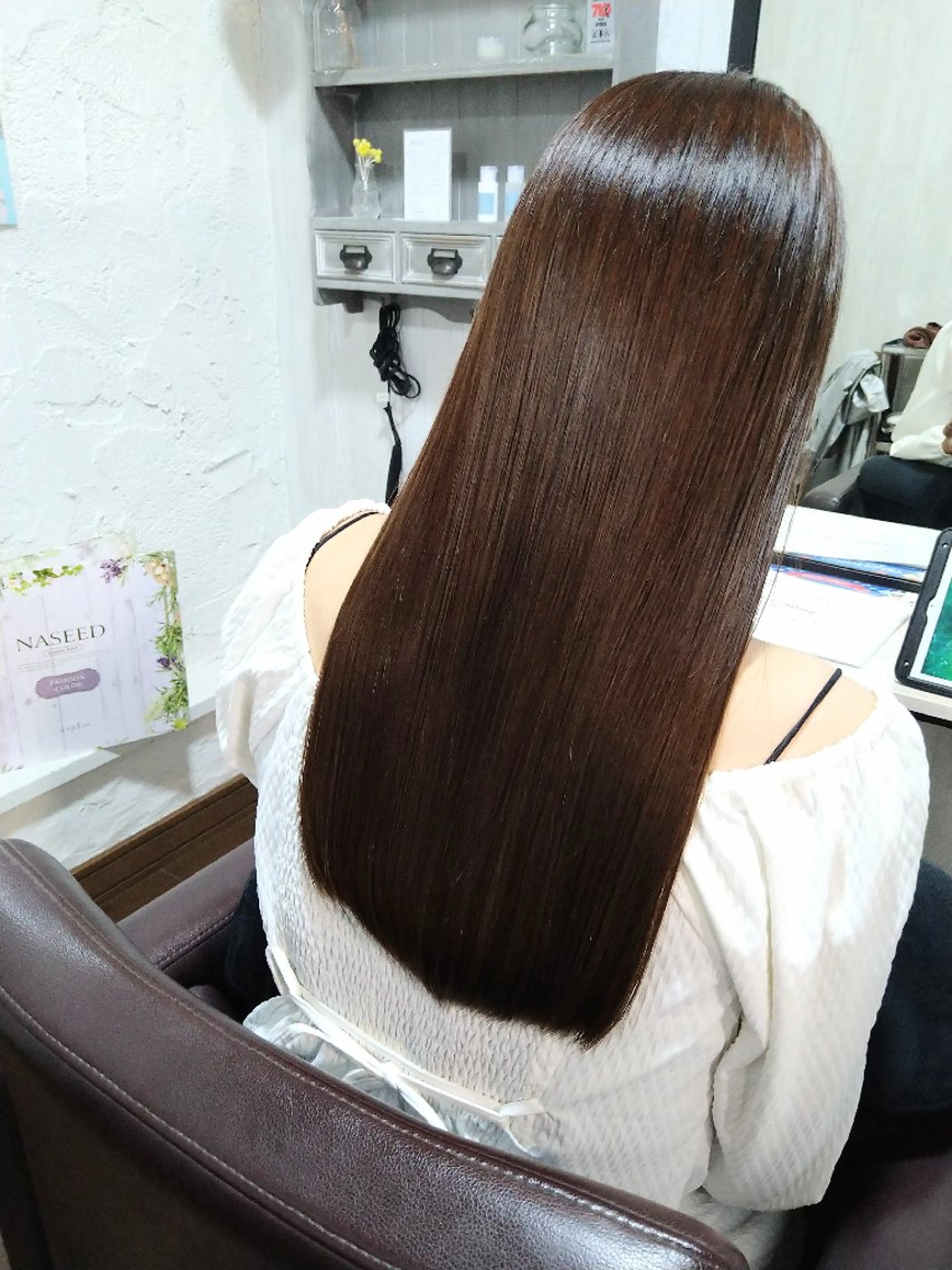 ロング くせ毛 髪質改善 ロング 縮毛矯正 トリートメント 髪質改善専門美容師✨ 入江 幸江のヘアスタイル