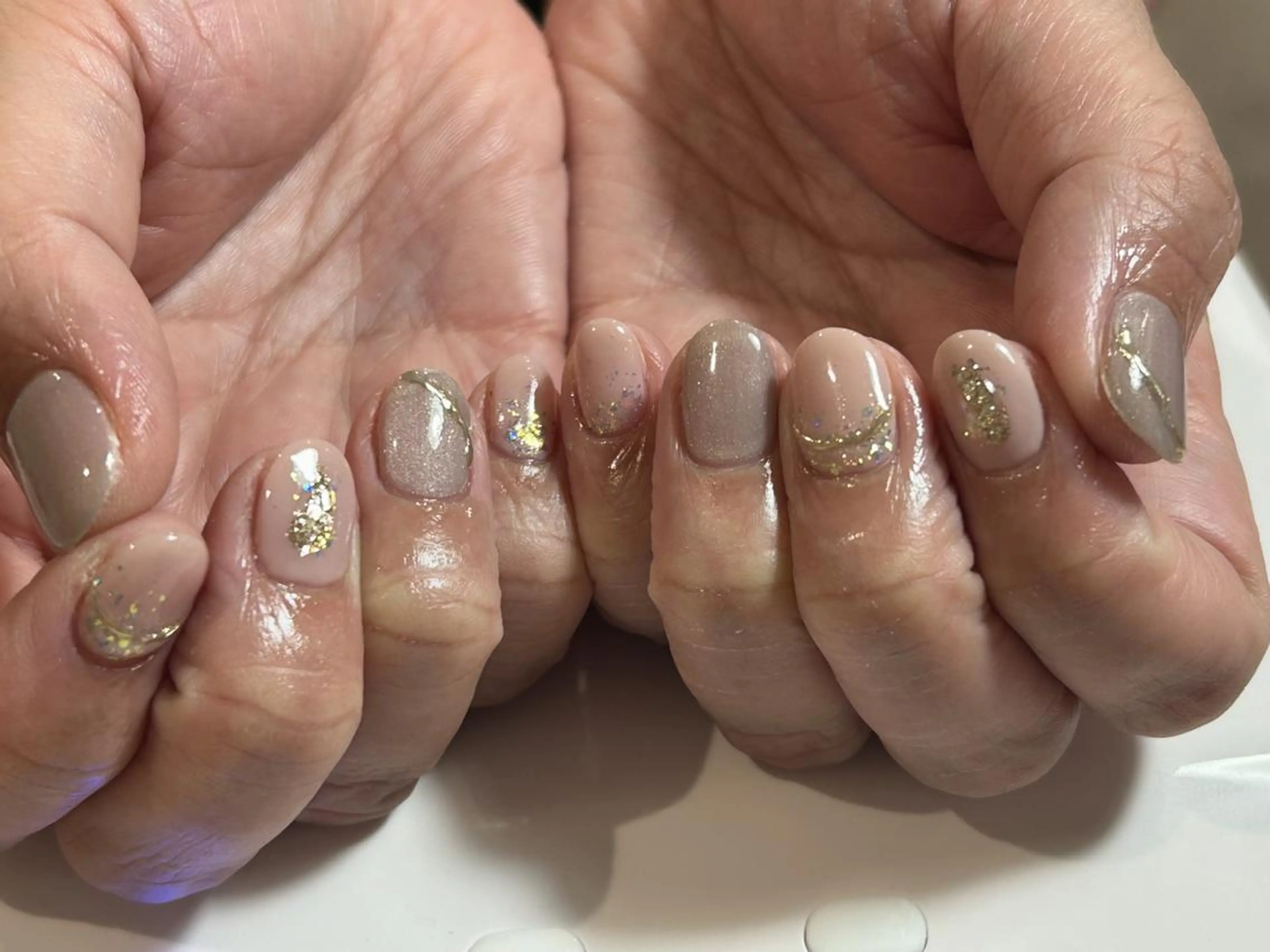 ニュアンスネイル(ジェルオフ込み）の写真