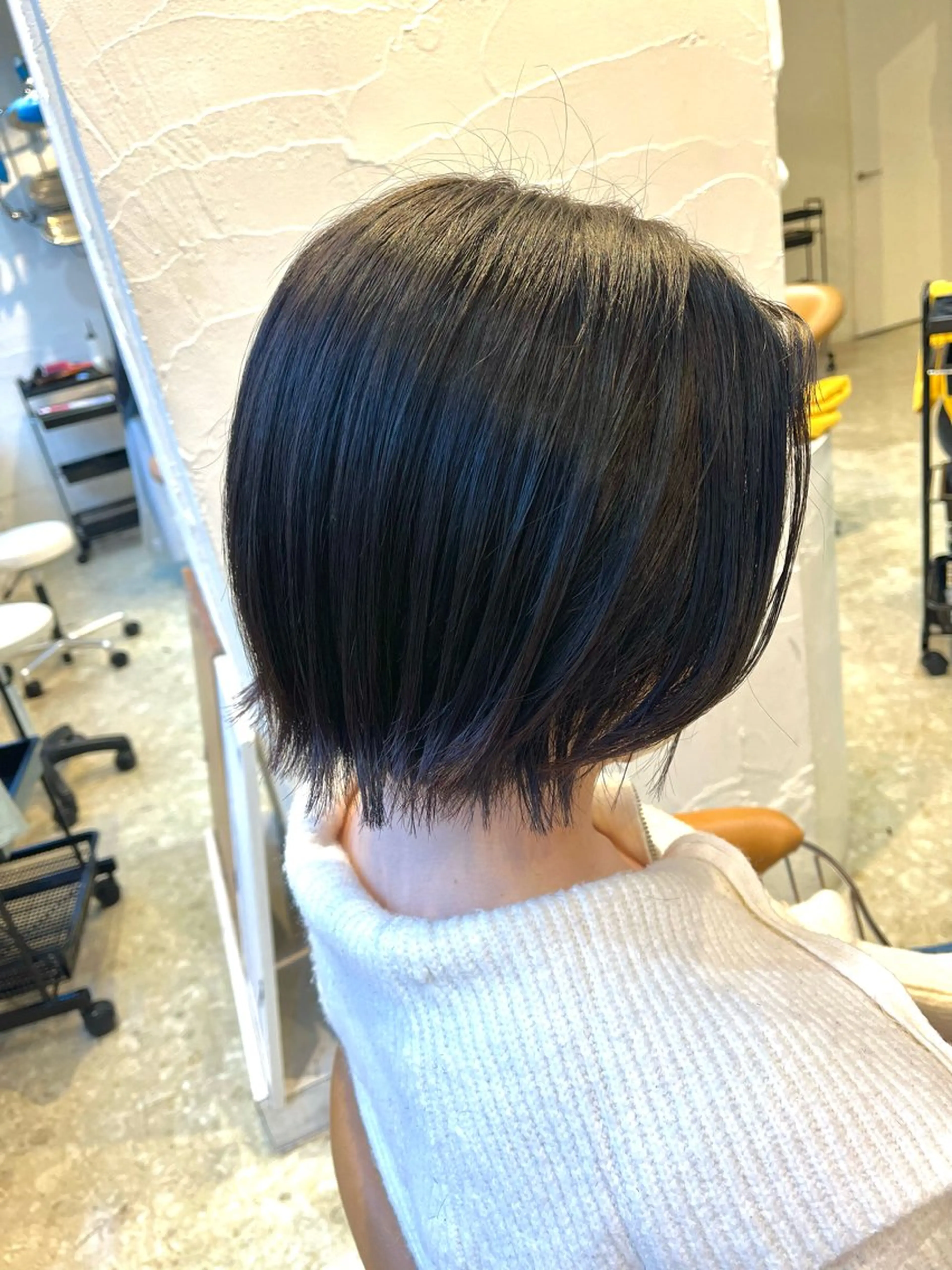 ショート カット うしだ かおるのヘアスタイル
