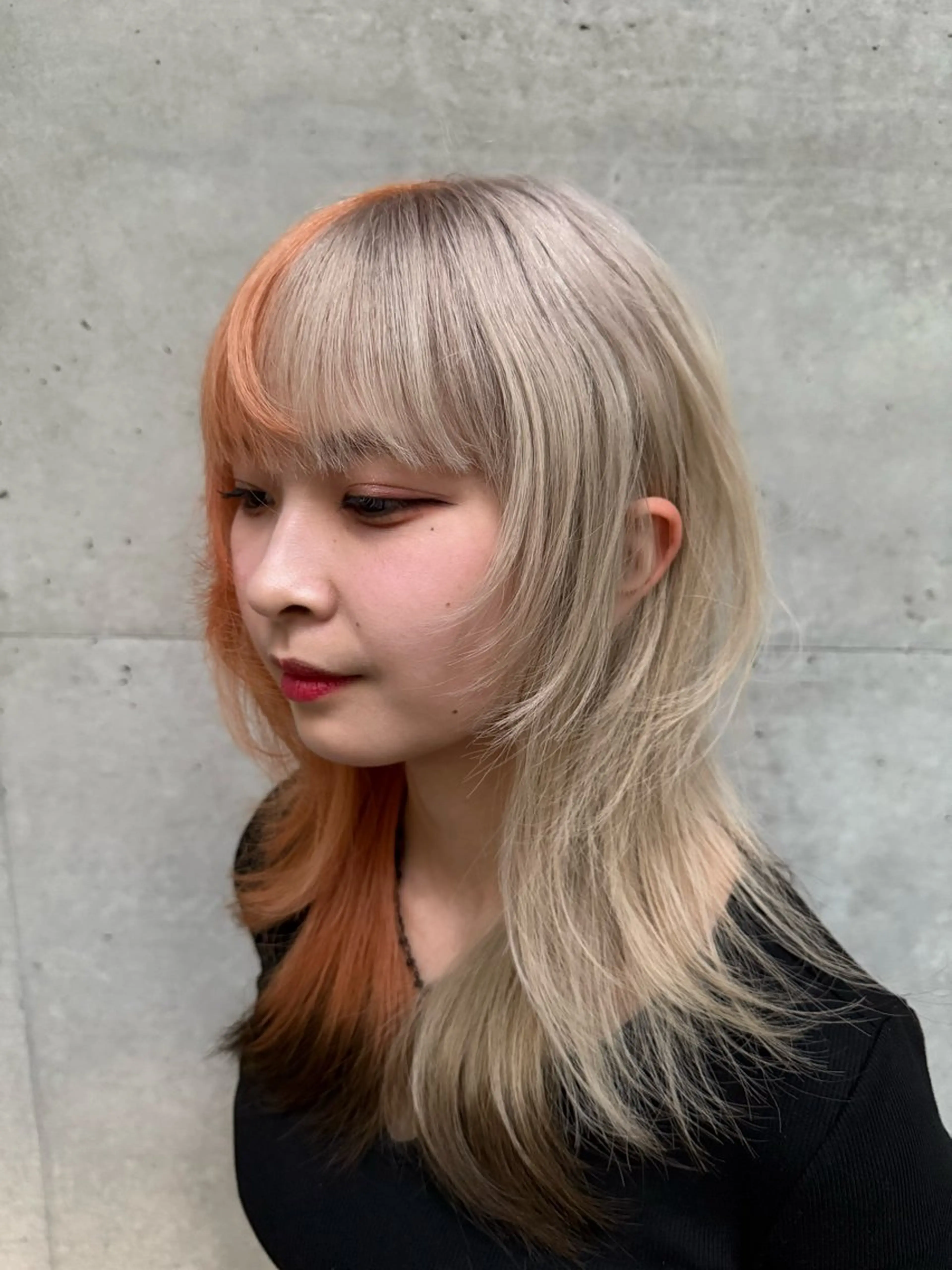 セミロング カラー ヘアアレンジ 原宿/似合わせカラー /@shx_7q将太のヘアスタイル