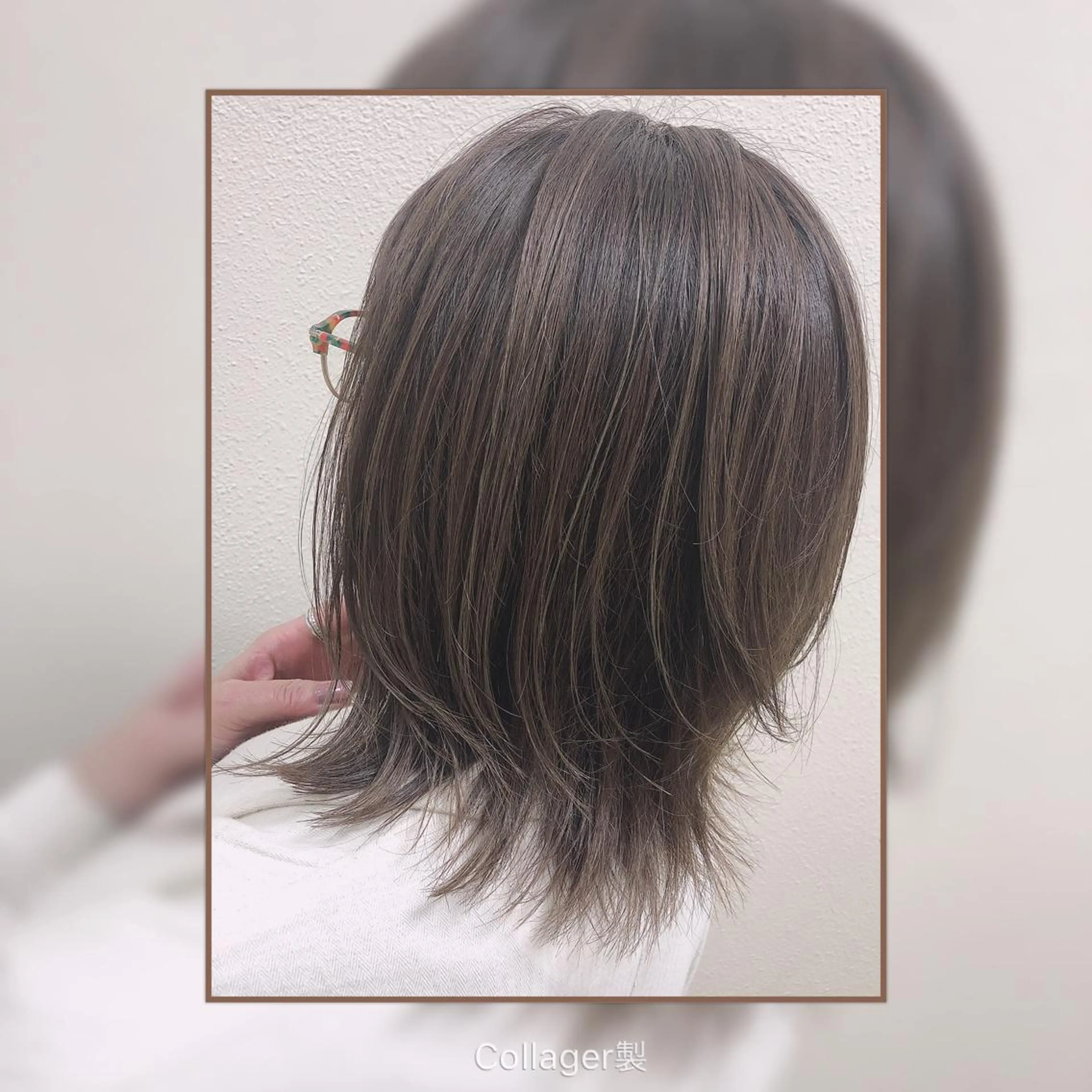 ミディアム カラー 💫髪質改善矯正 MIHO💫のヘアスタイル