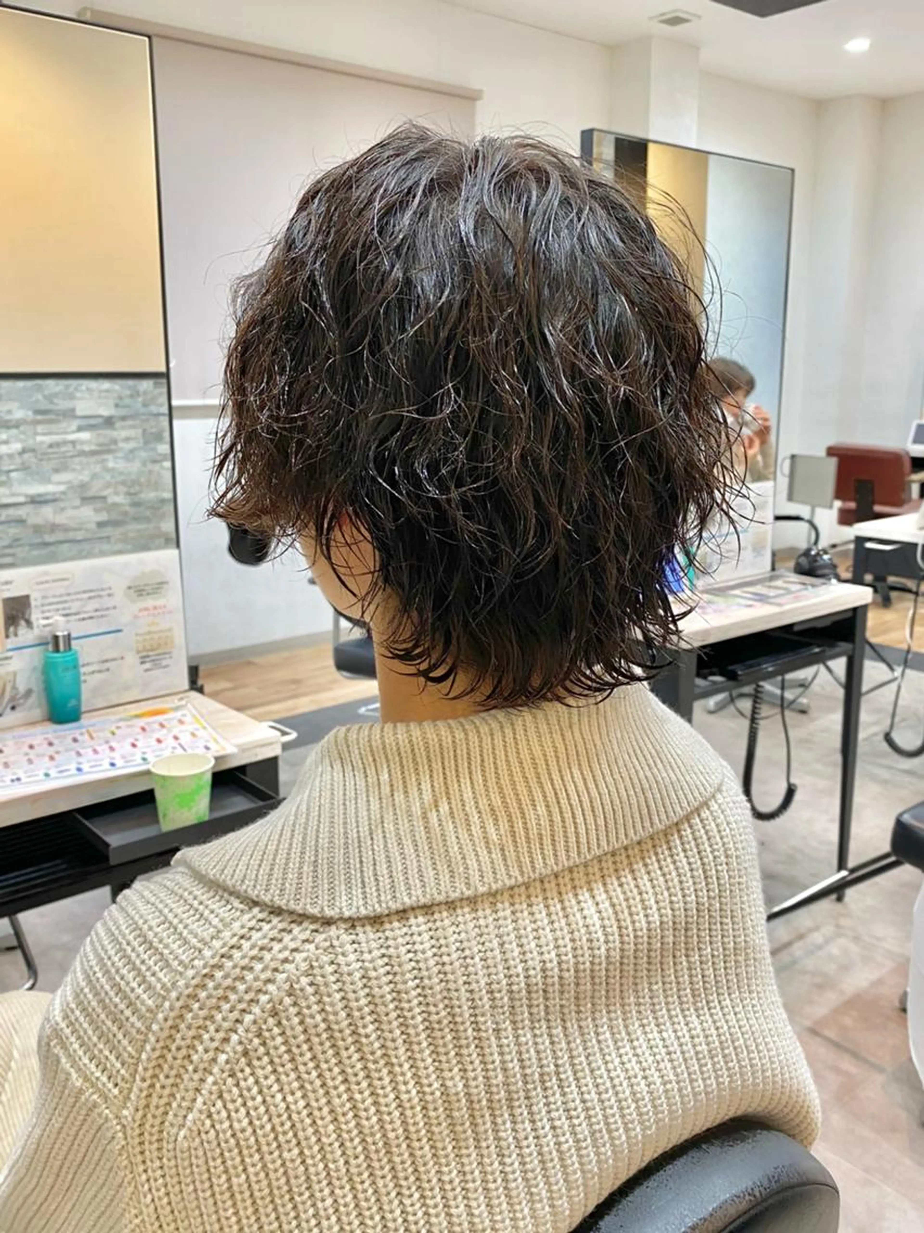メンズカット＋パーマ＋2step トリートメントの写真