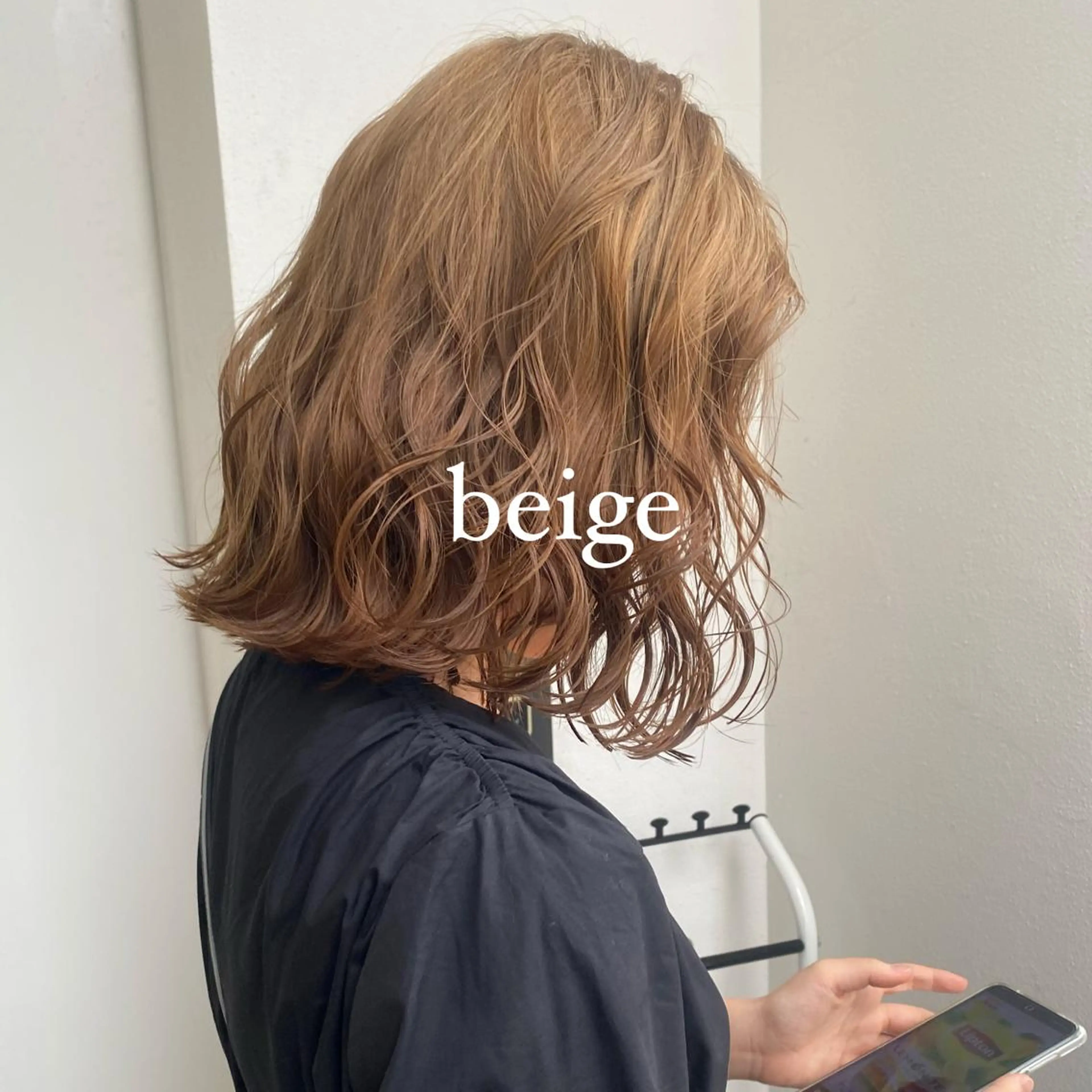 ミディアム カラー ベージュカラー ヘアカラー トリートメント ヘアセット 絶対カワイイ保証💕 カワノチヒロのヘアスタイル