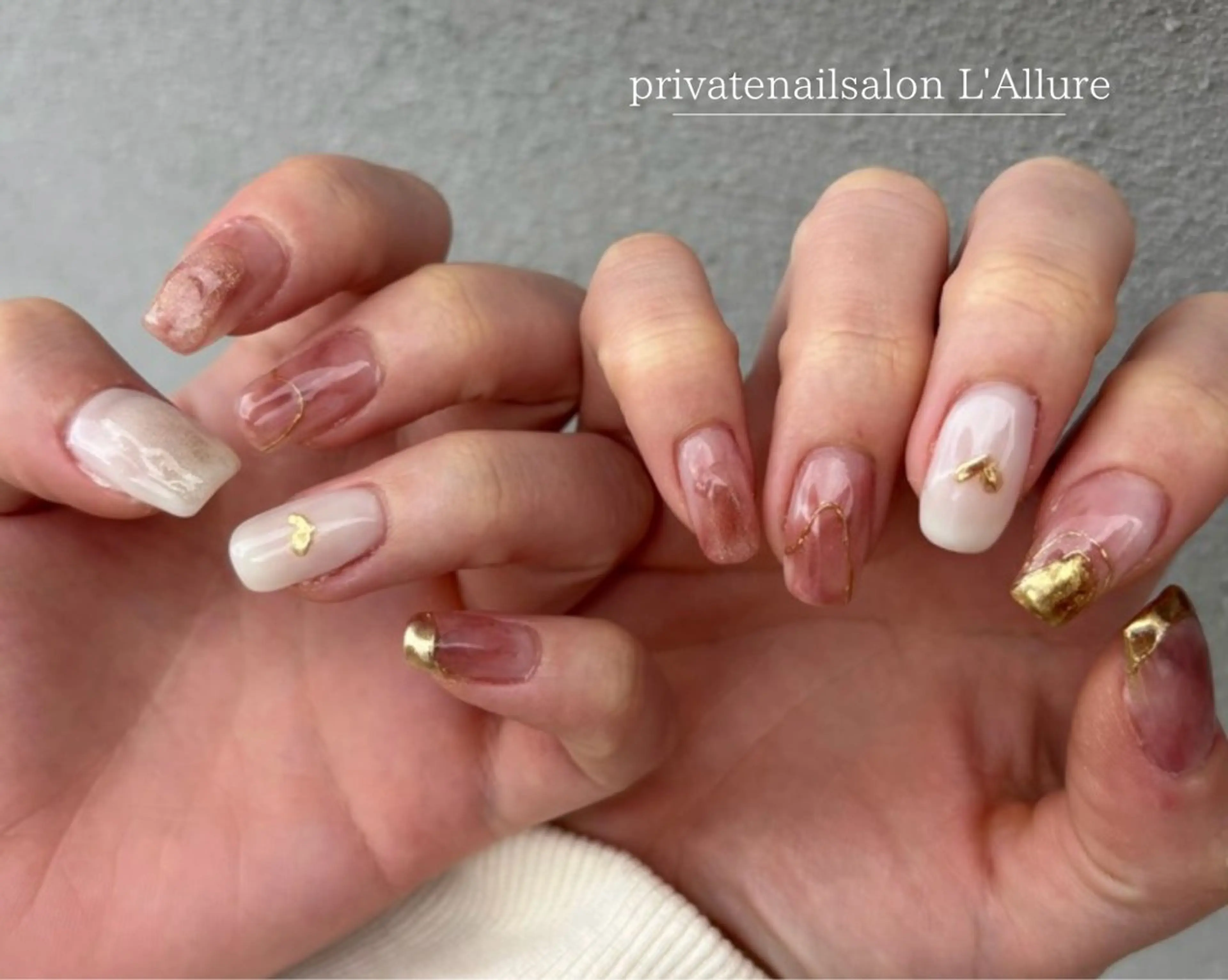ネイル フットネイル nailsalon -L'Allure-のネイルデザイン