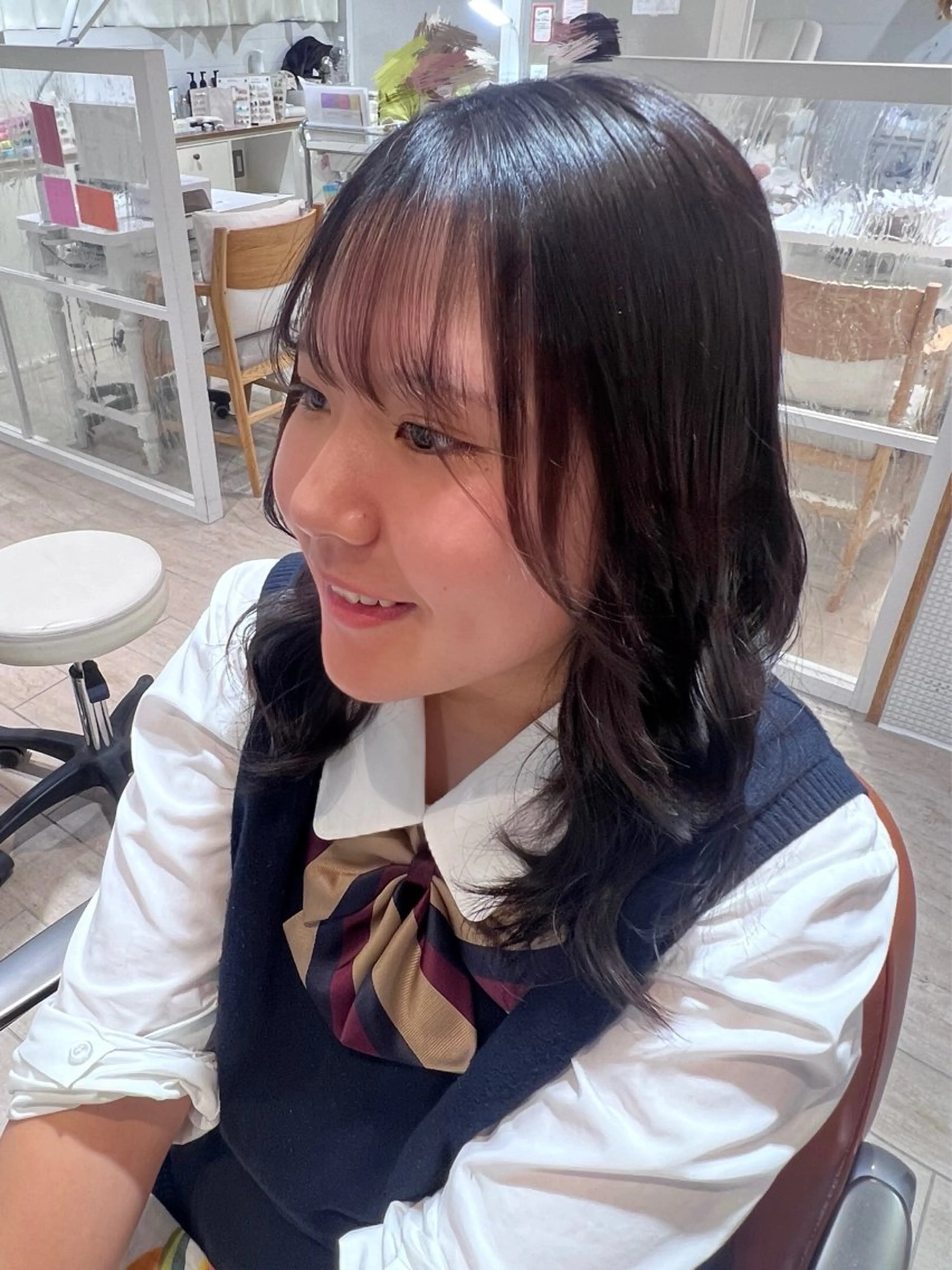 ミディアム カラー トリートメント モデル募集 セイノチヒロのヘアスタイル