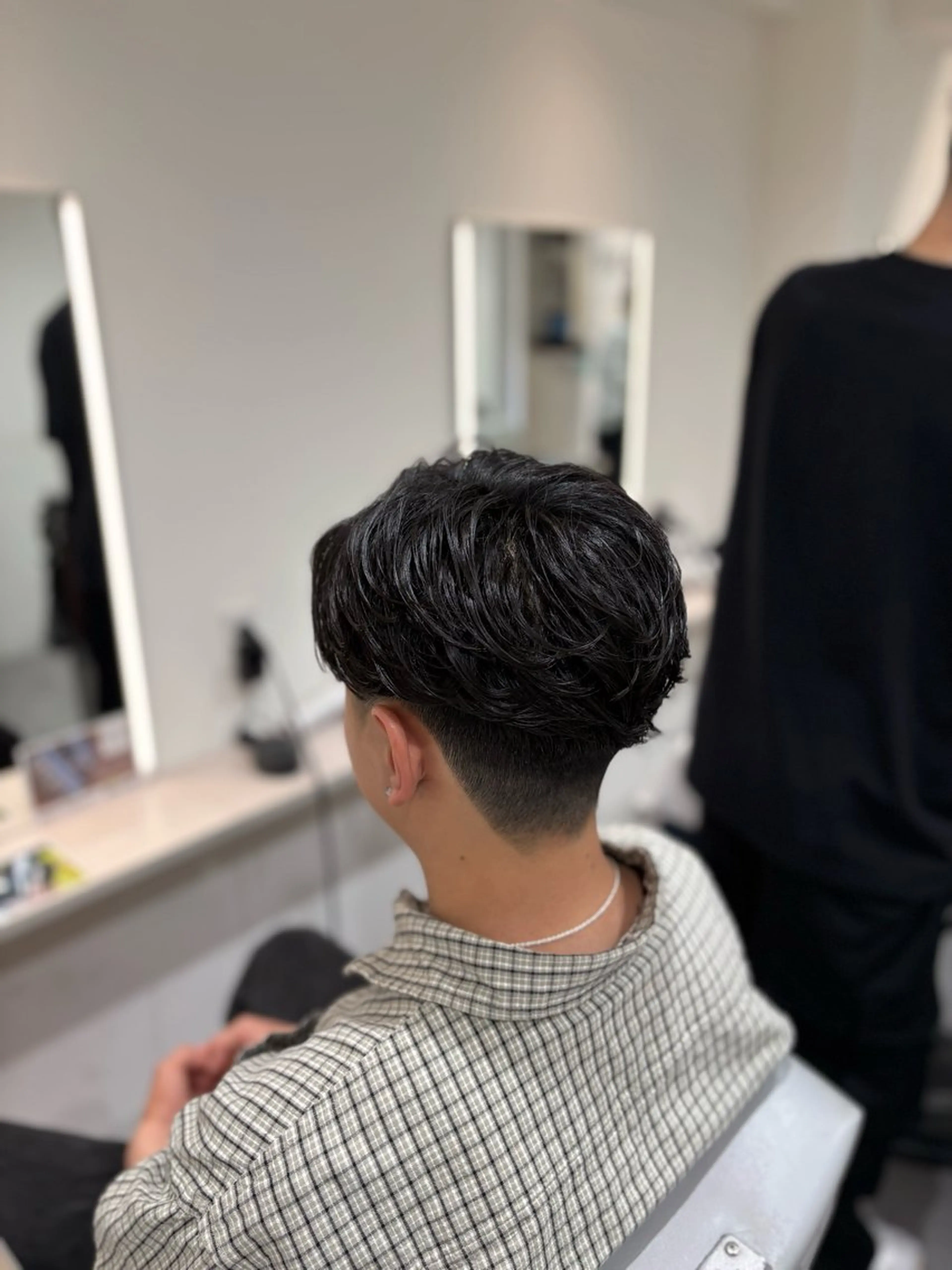 パーマ メンズ カット パーマ 深澤 知樹のヘアスタイル