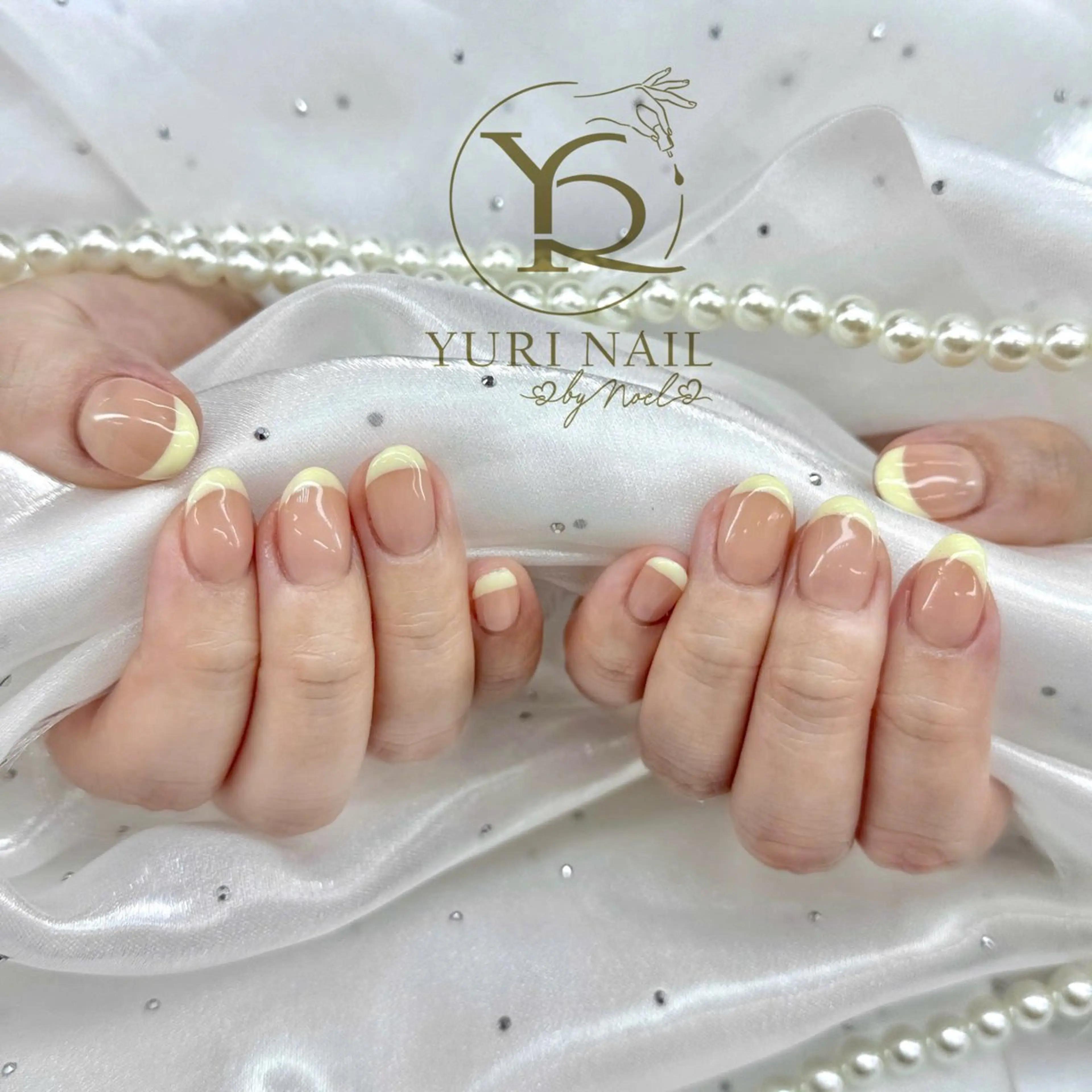 ネイル チークネイル フットネイル フレンチネイル グラデーション キラキラネイル ハンドネイル フットネイル ハンドケア YURI Nail Funabashiのネイルデザイン