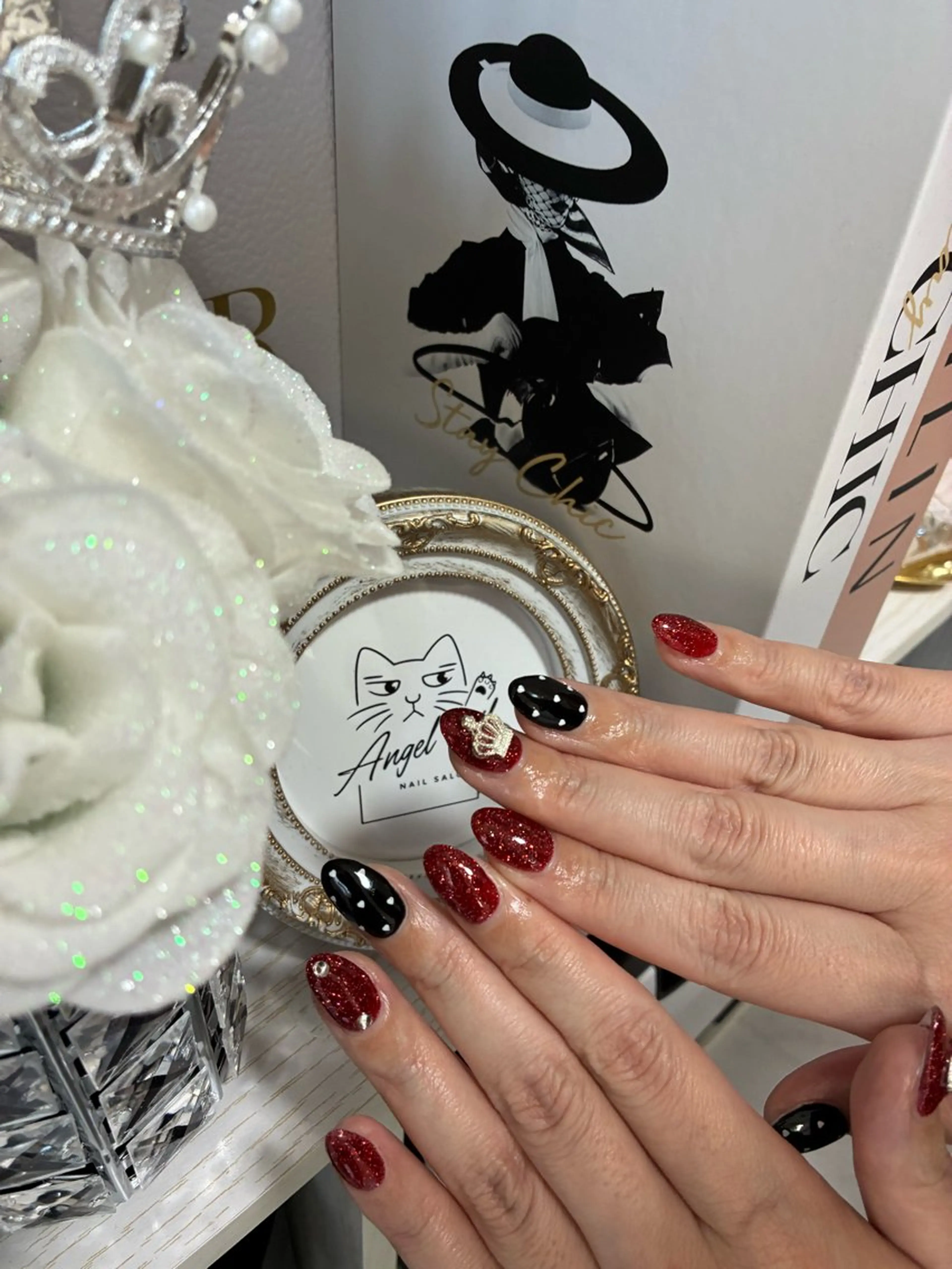 ネイル ハンドネイル Angel tailのネイルデザイン