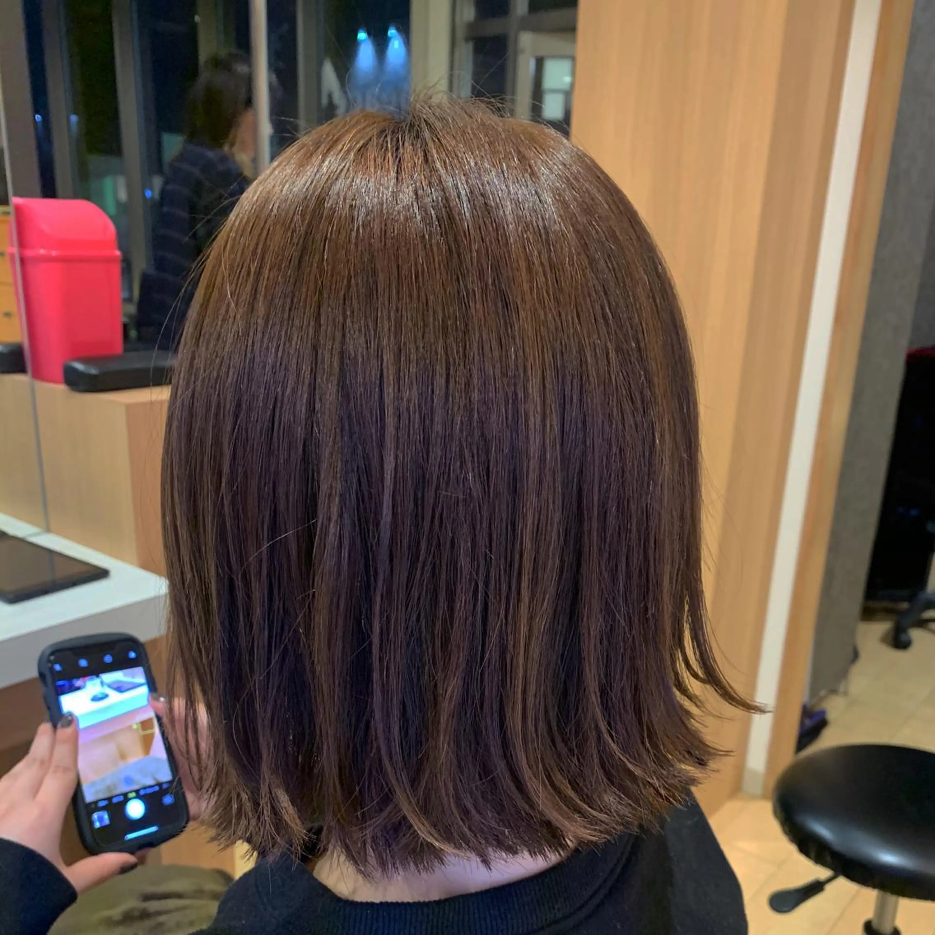 ミディアム 縮毛矯正 ショート NAOKIのヘアスタイル