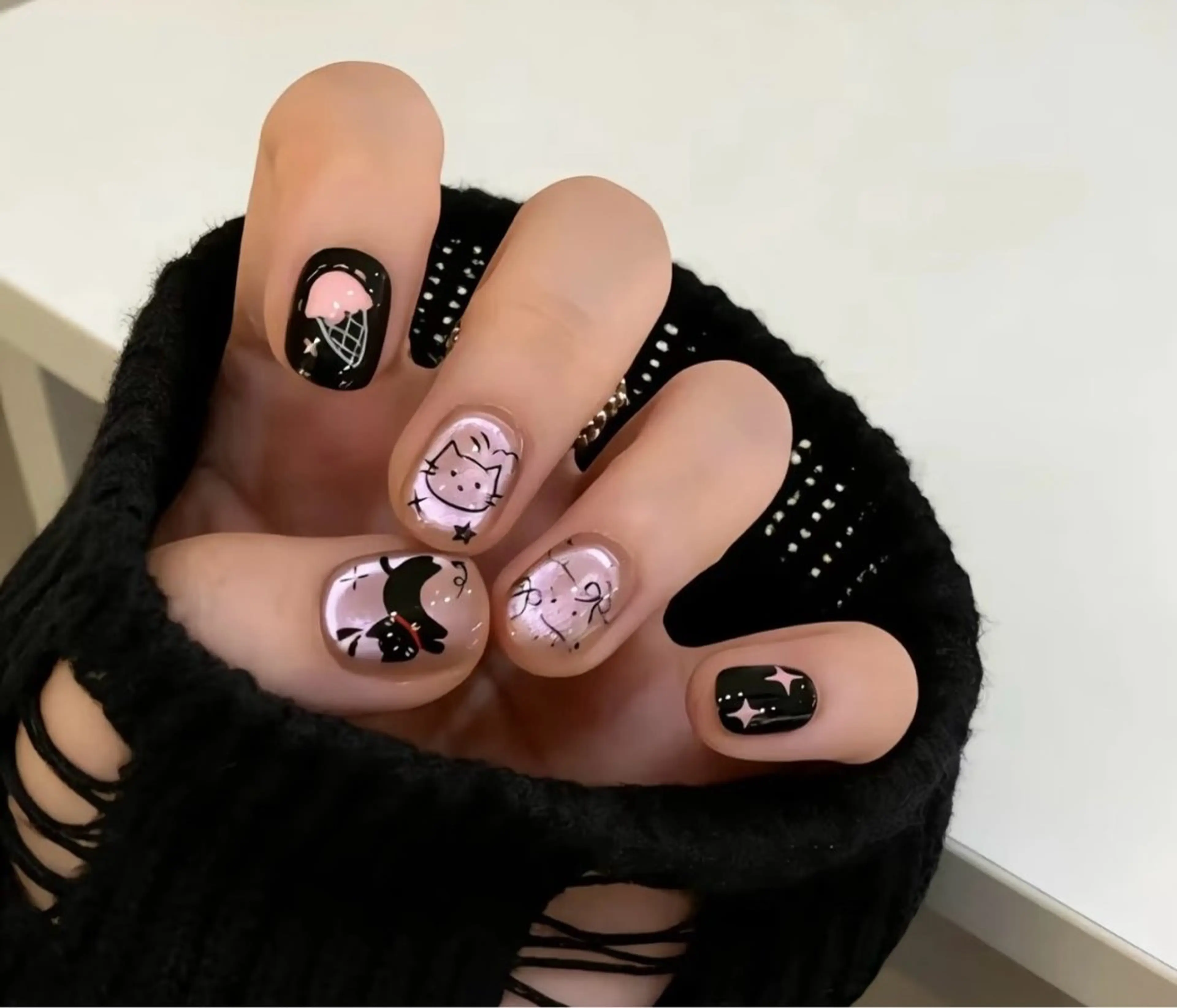 ネイル ハンドネイル リセス 高田馬場💎のネイルデザイン