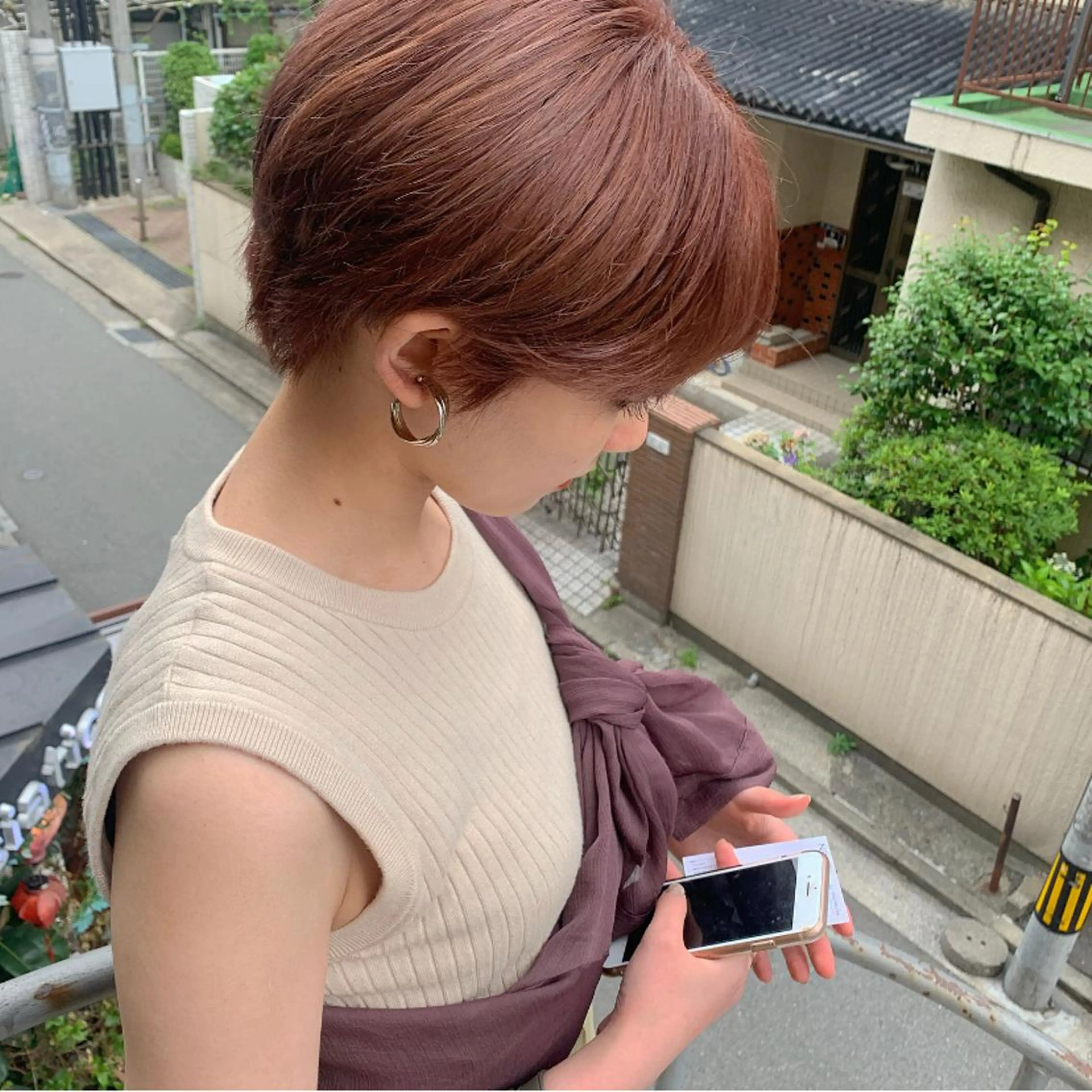 カラー カット ヘアカラー MARU パーマ/レイヤーのヘアスタイル