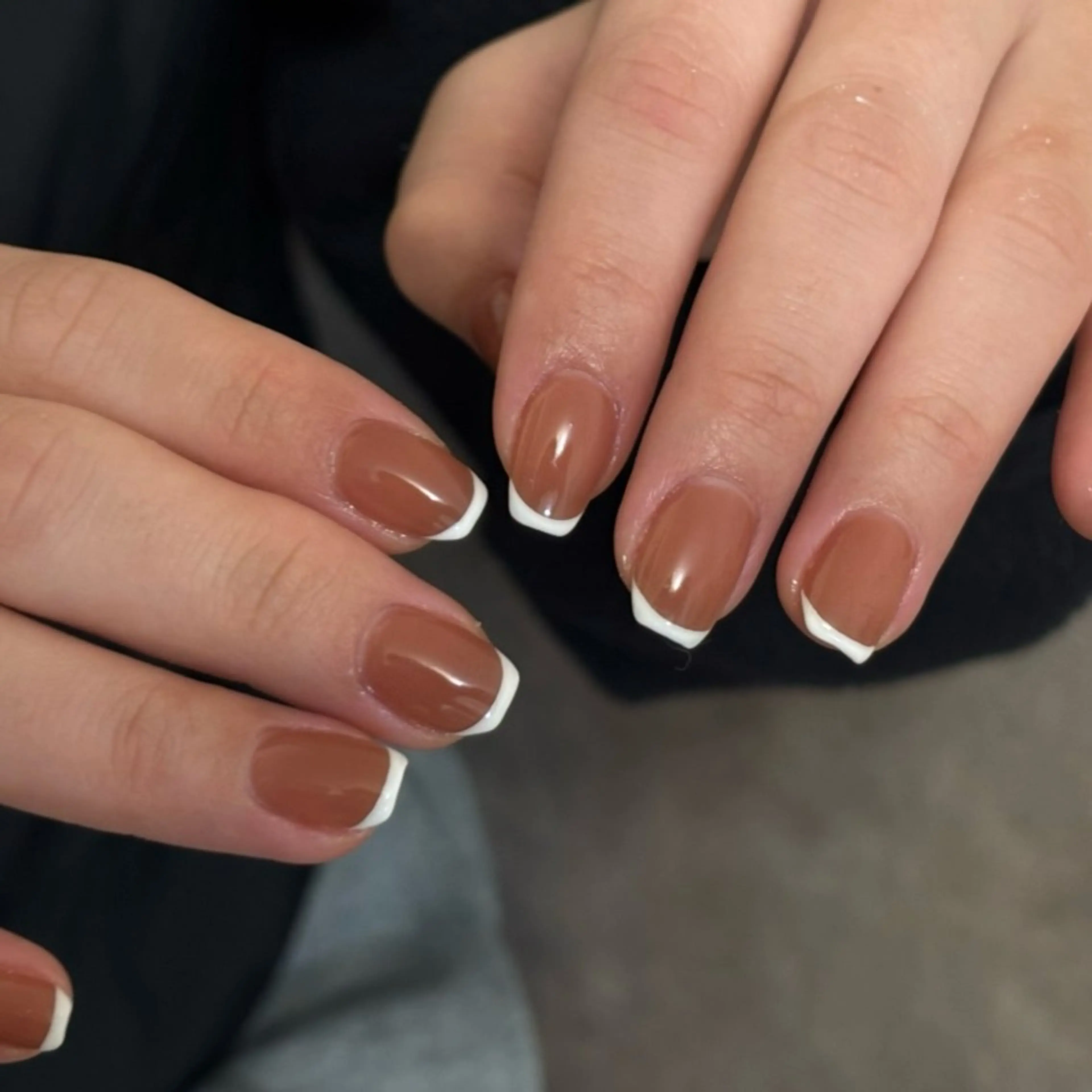 🐰【白フレンチネイル】ベースカラーあり/オフあり/ケア込み◎の写真