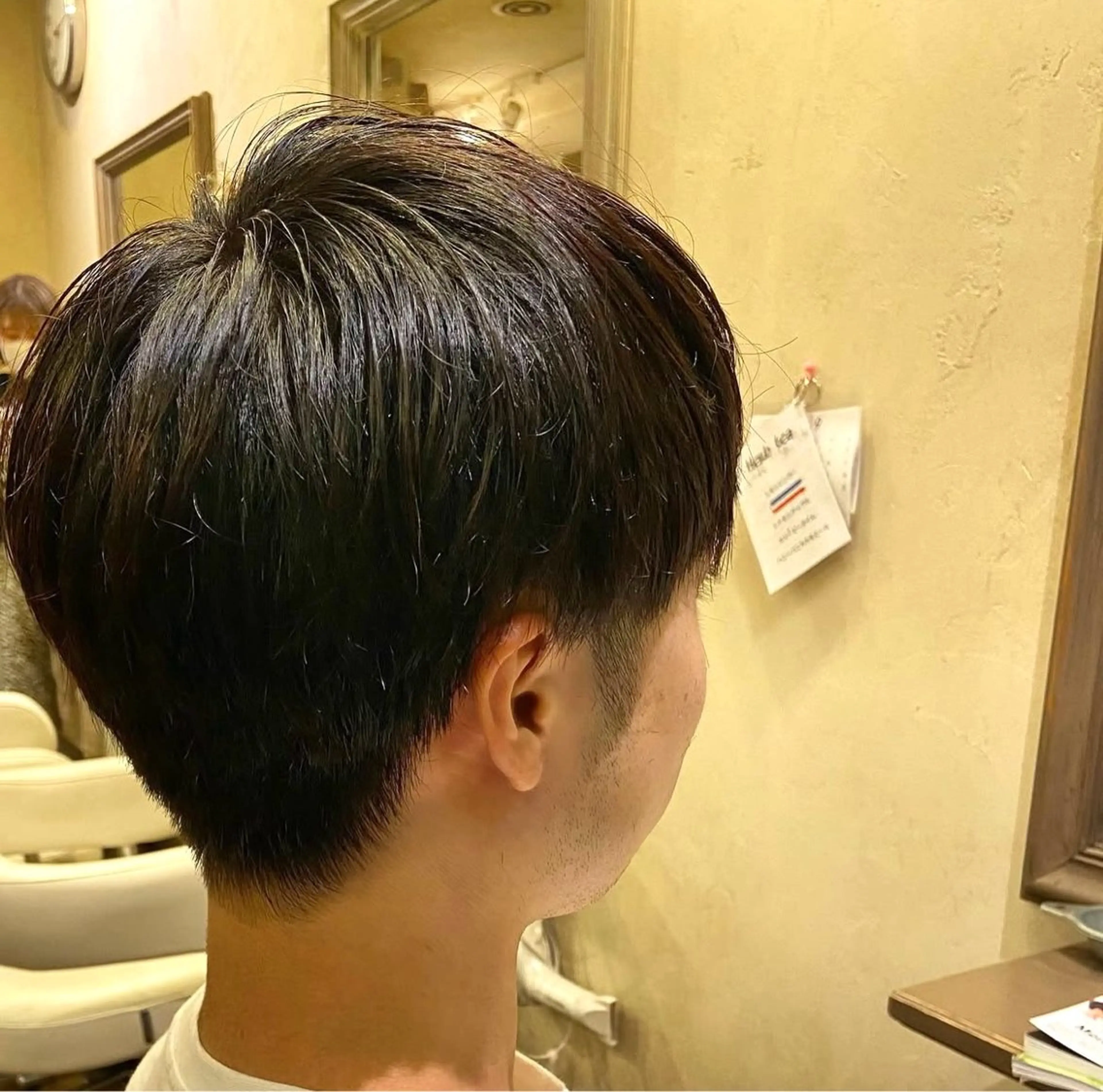 メンズ 渡邉 里葉のヘアスタイル
