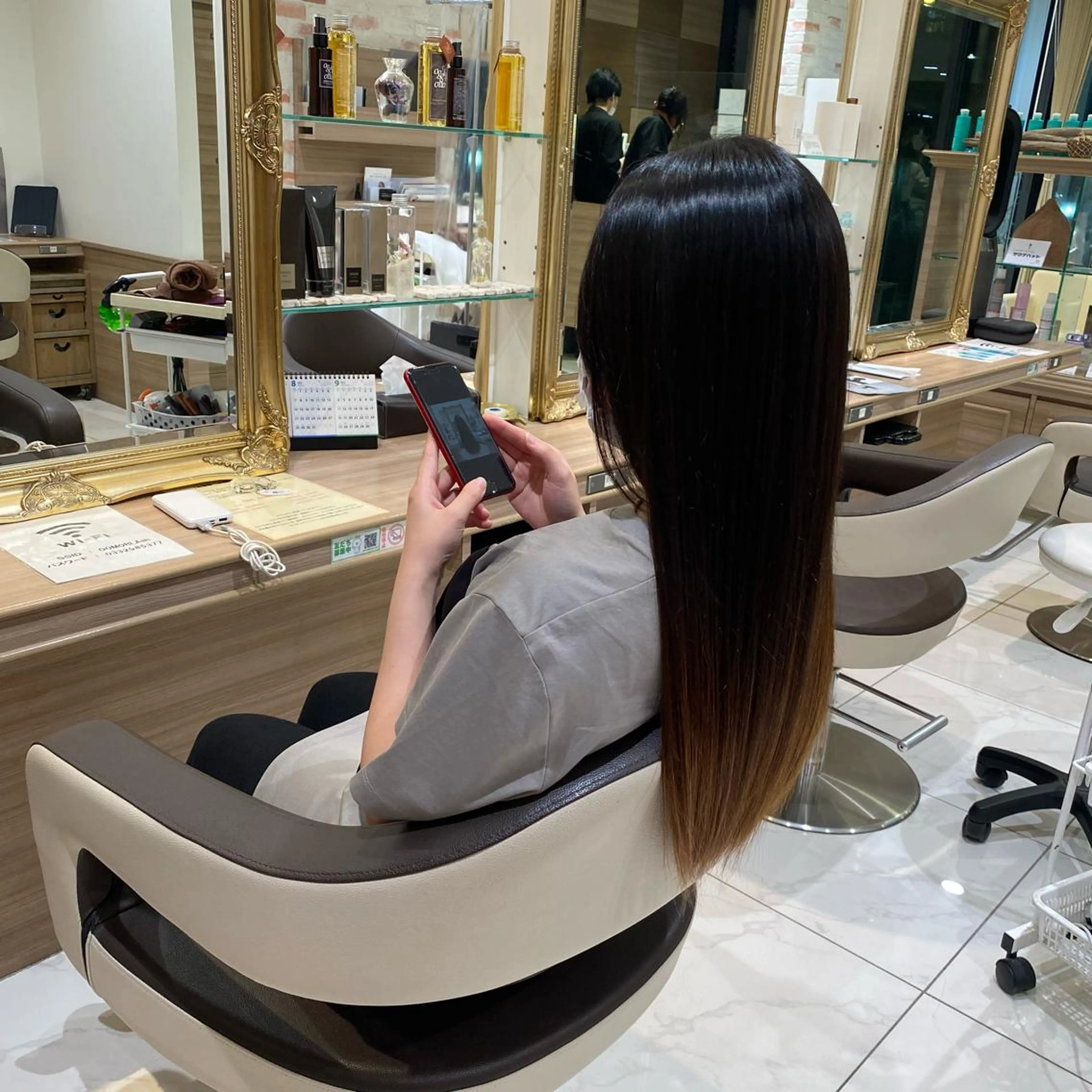 ロング トリートメント ✨美髪／縮毛矯正 講師 ／塚田健✨のヘアスタイル