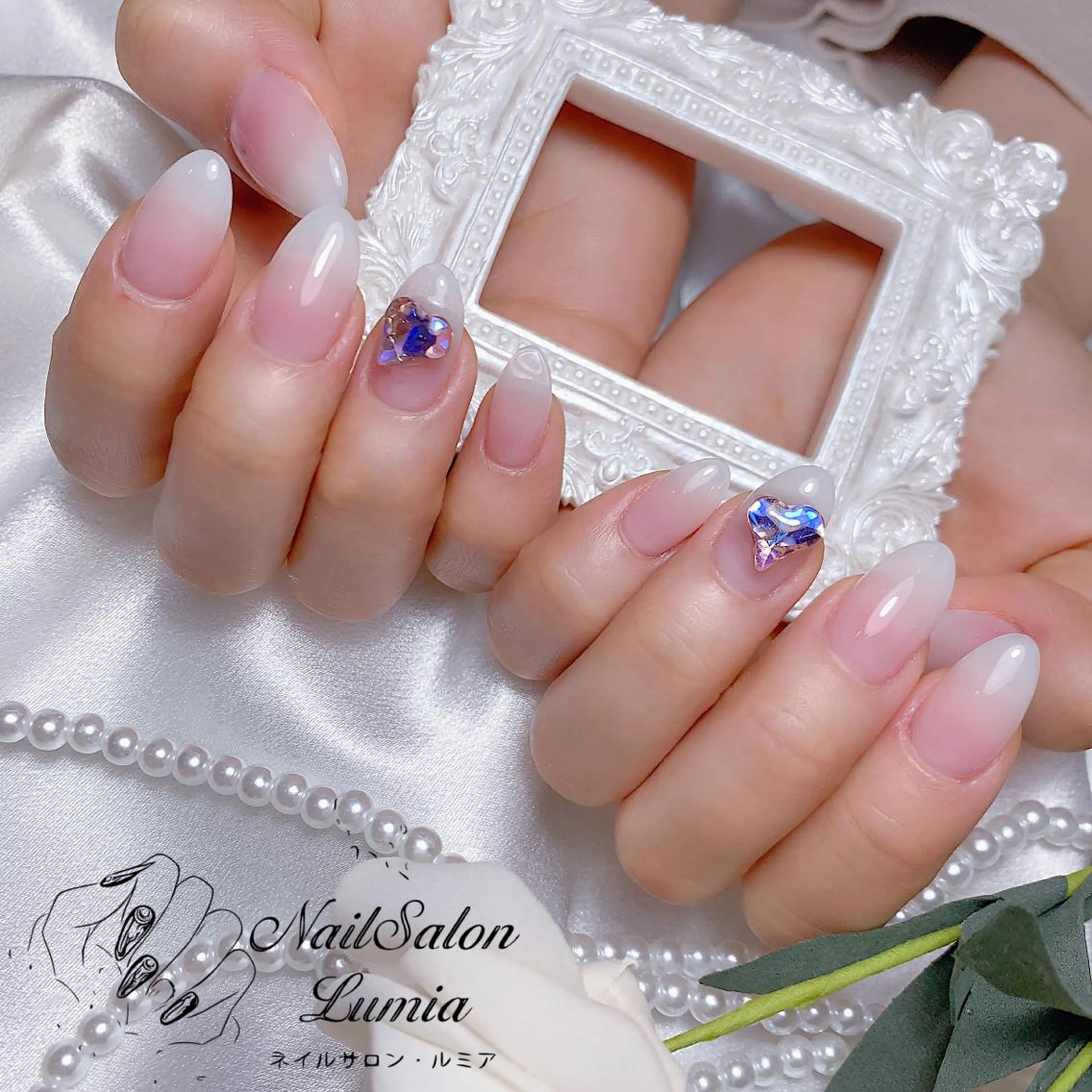 ネイル ハンドネイル ネイルサロン ルミア Lumia 店長のネイルデザイン