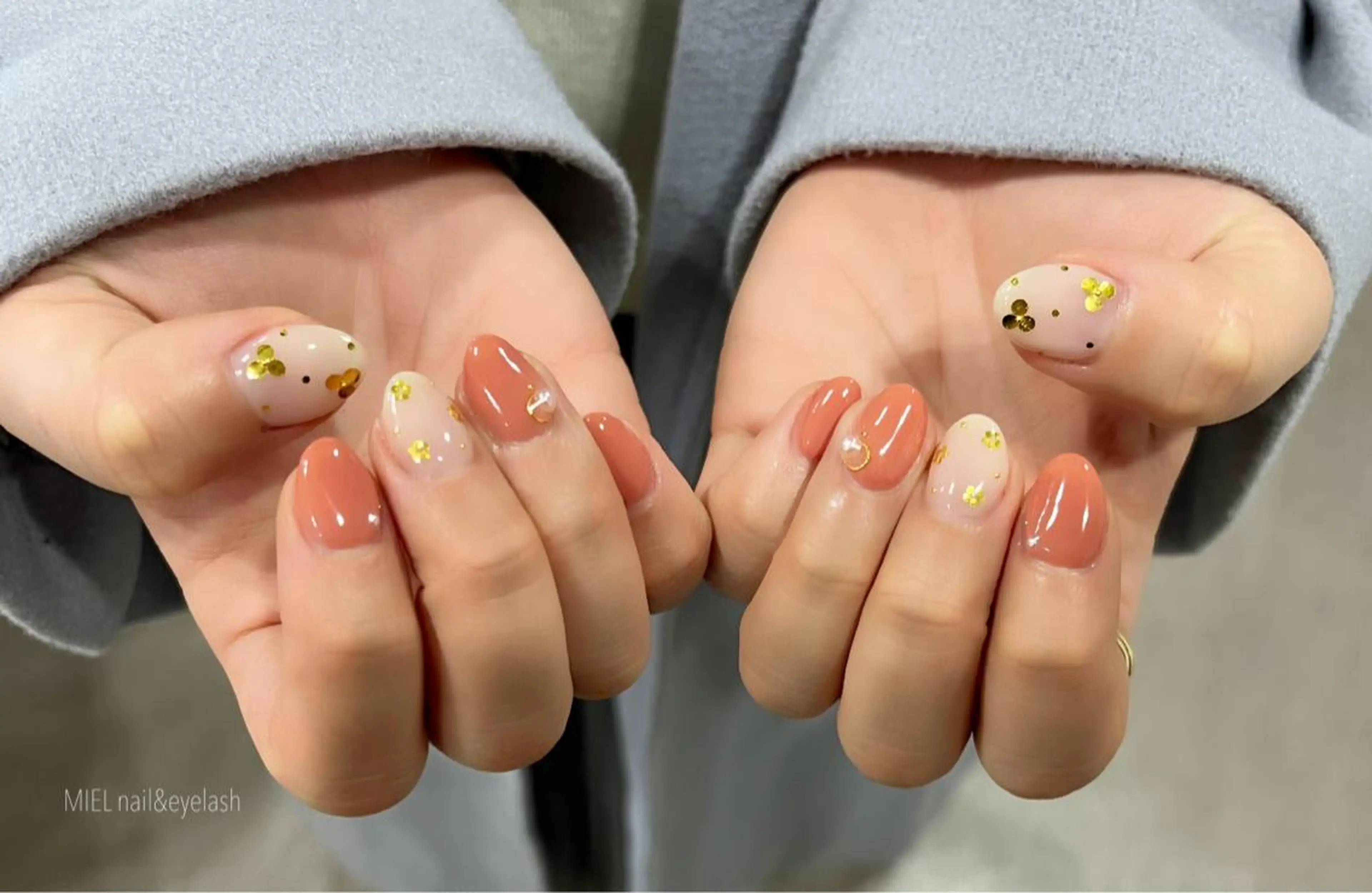 ネイル フラワーネイル ハンドネイル nail salon monailのネイルデザイン