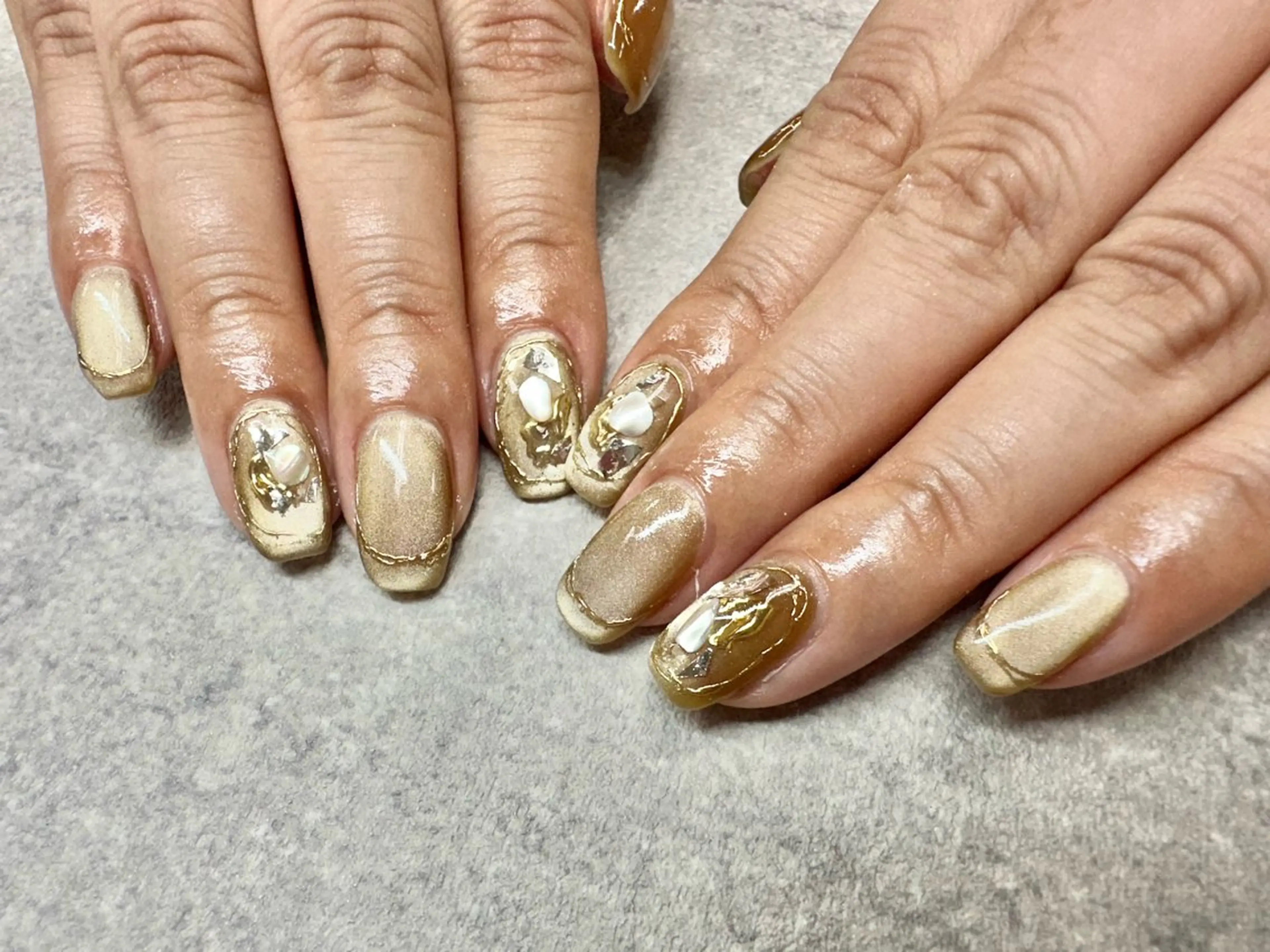 ネイル ハンドネイル 高多 瑠美のネイルデザイン