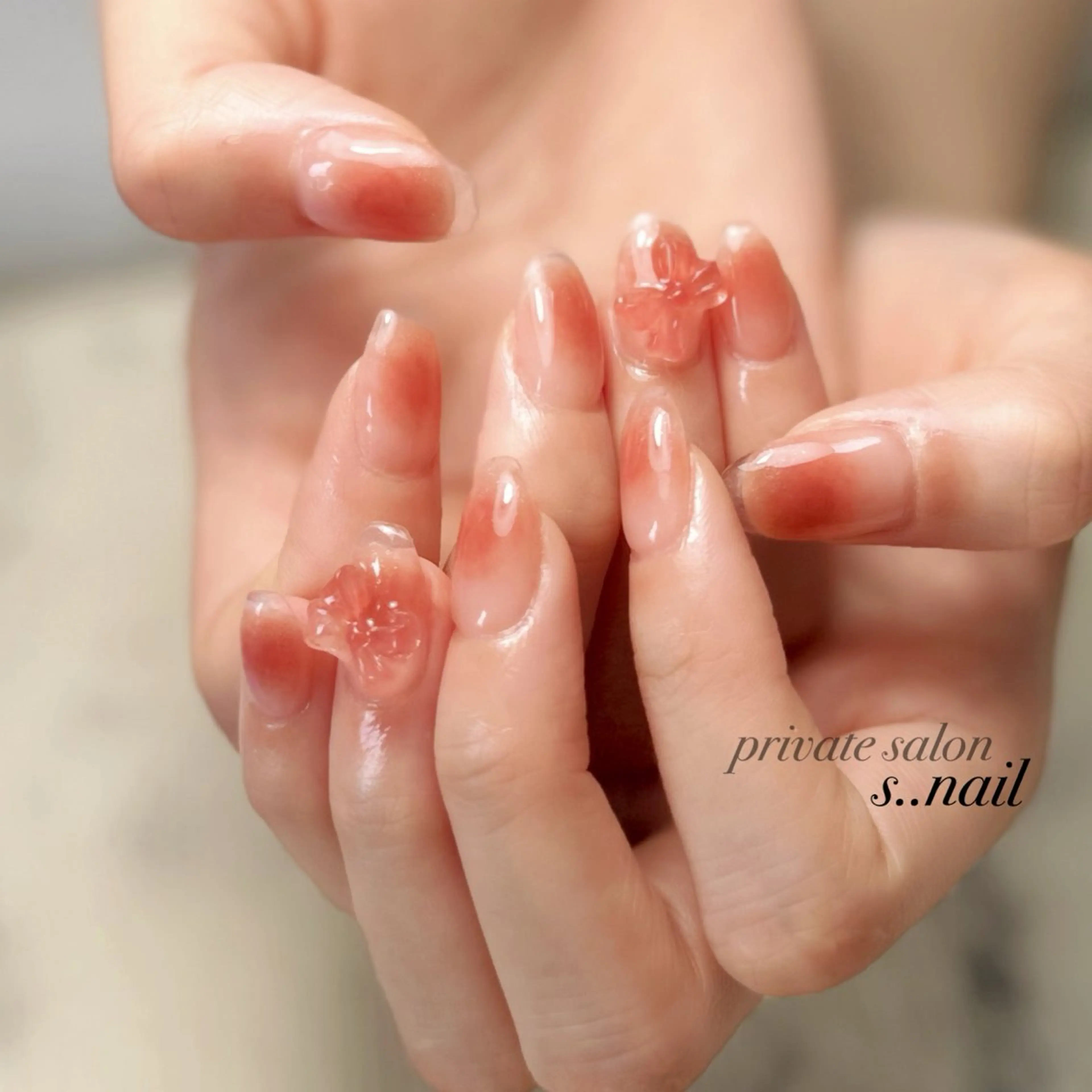 ネイル クリアネイル フレンチネイル ハンドネイル s..nail / MORITAのネイルデザイン
