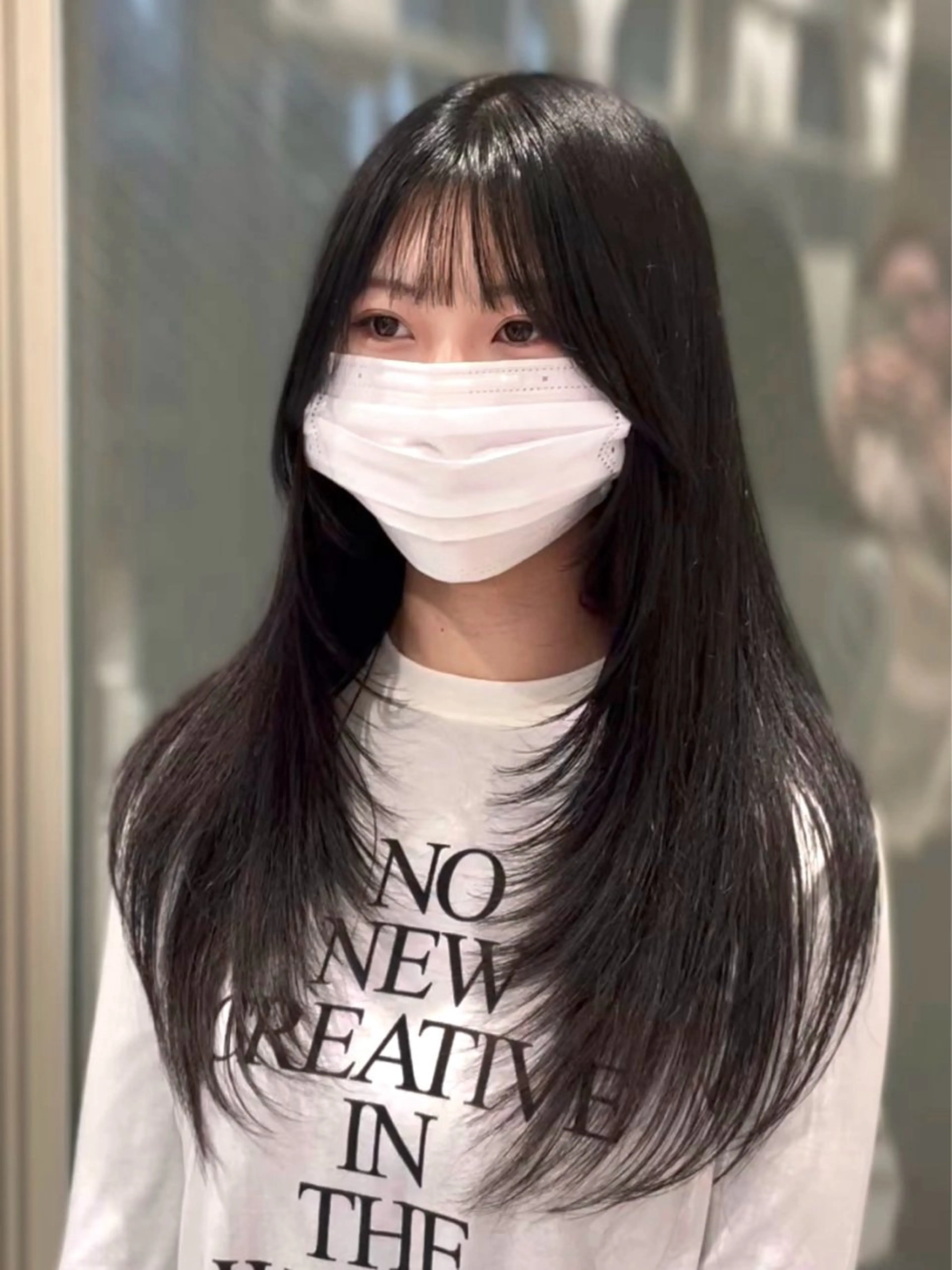 ロング カット レイヤーカット／ ハッシュカット/果恋のヘアスタイル