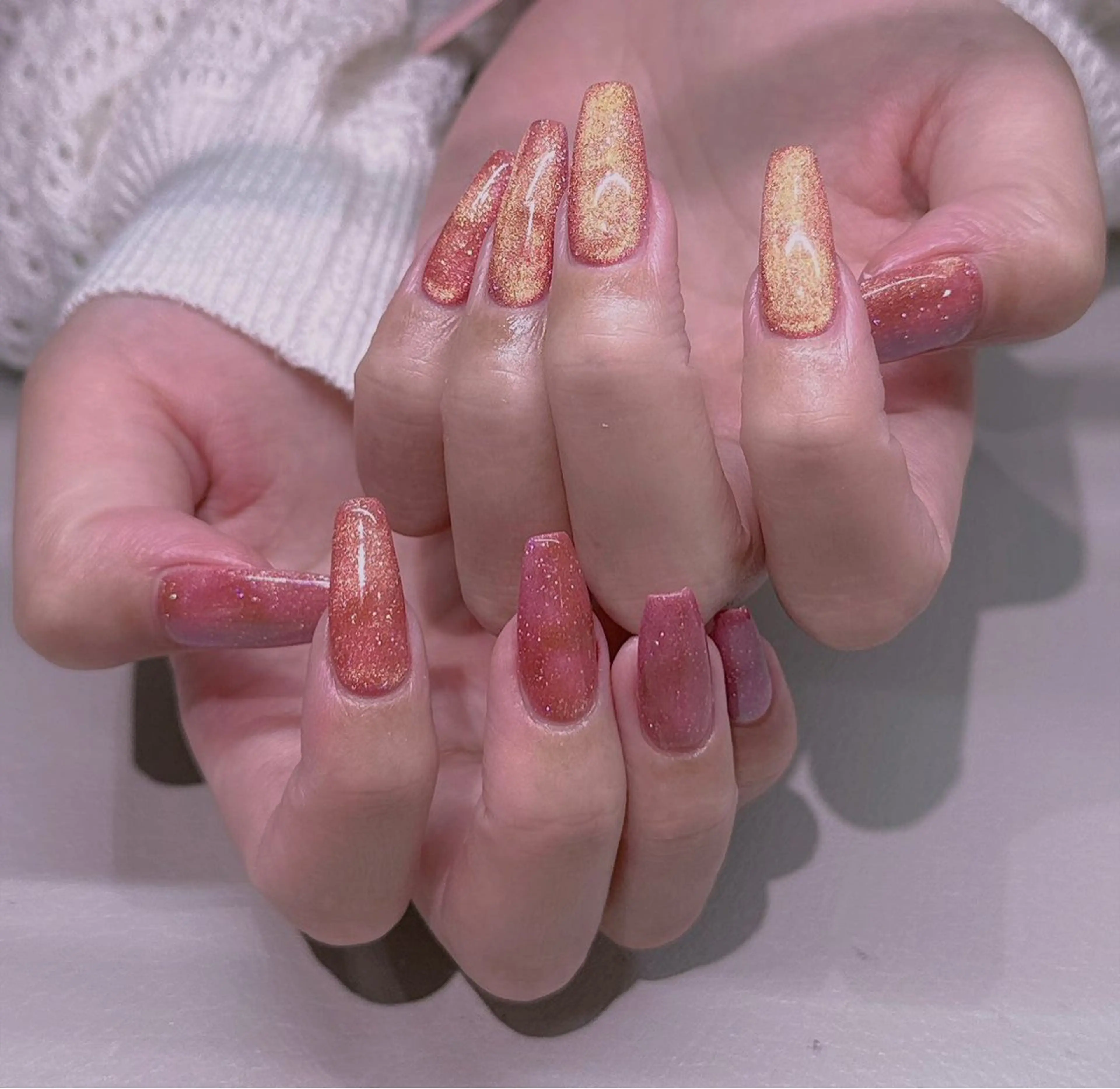 ネイル ハンドネイル 長さだし専門店 M2　rikaのネイルデザイン