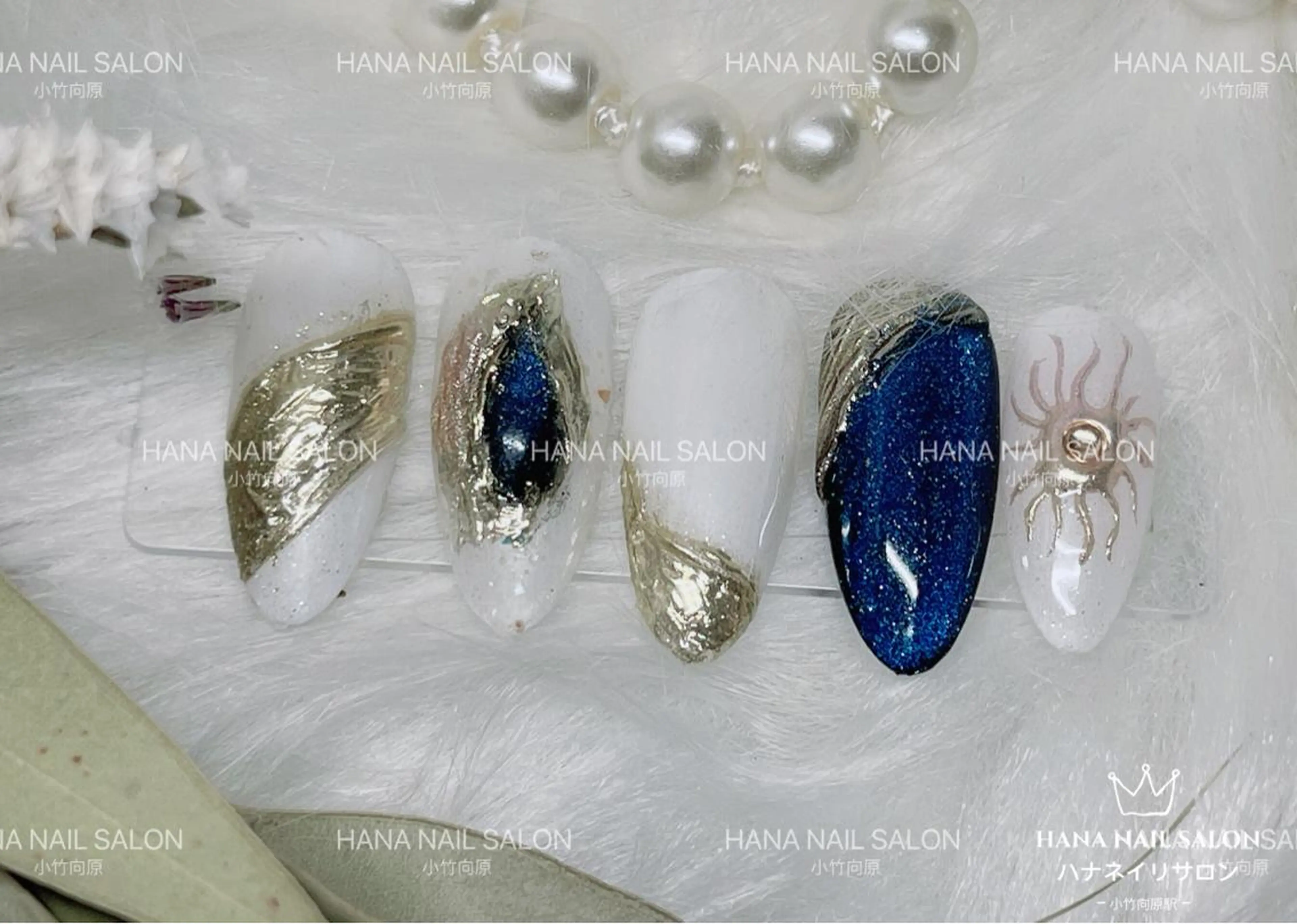 ネイル ハンドネイル HANA ART NAIL SALONのネイルデザイン