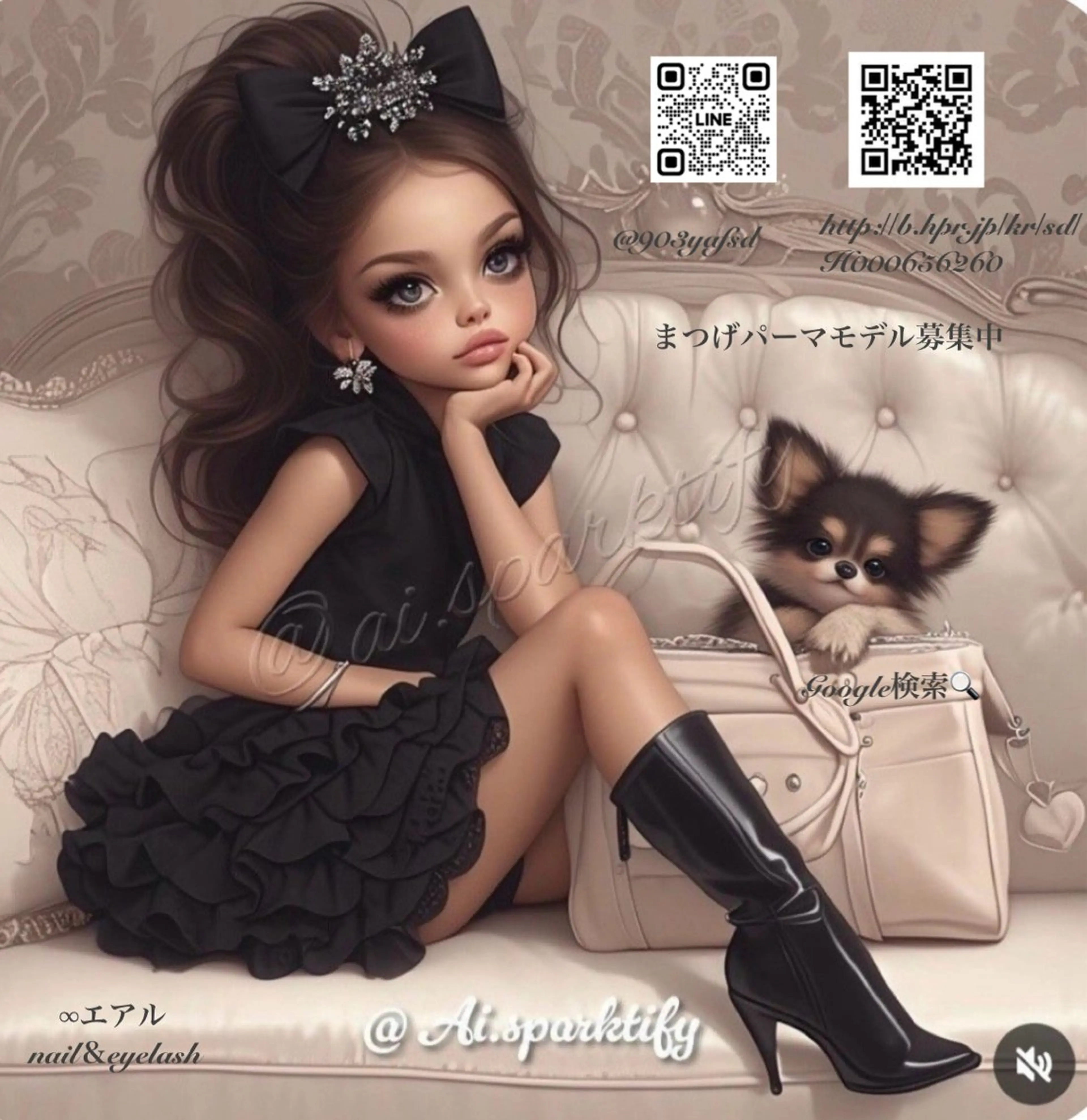 マツエク・マツパ パリジェンヌラッシュリフト まつげパーマ 🧸 Emiri🫧のマツエク・マツパデザイン