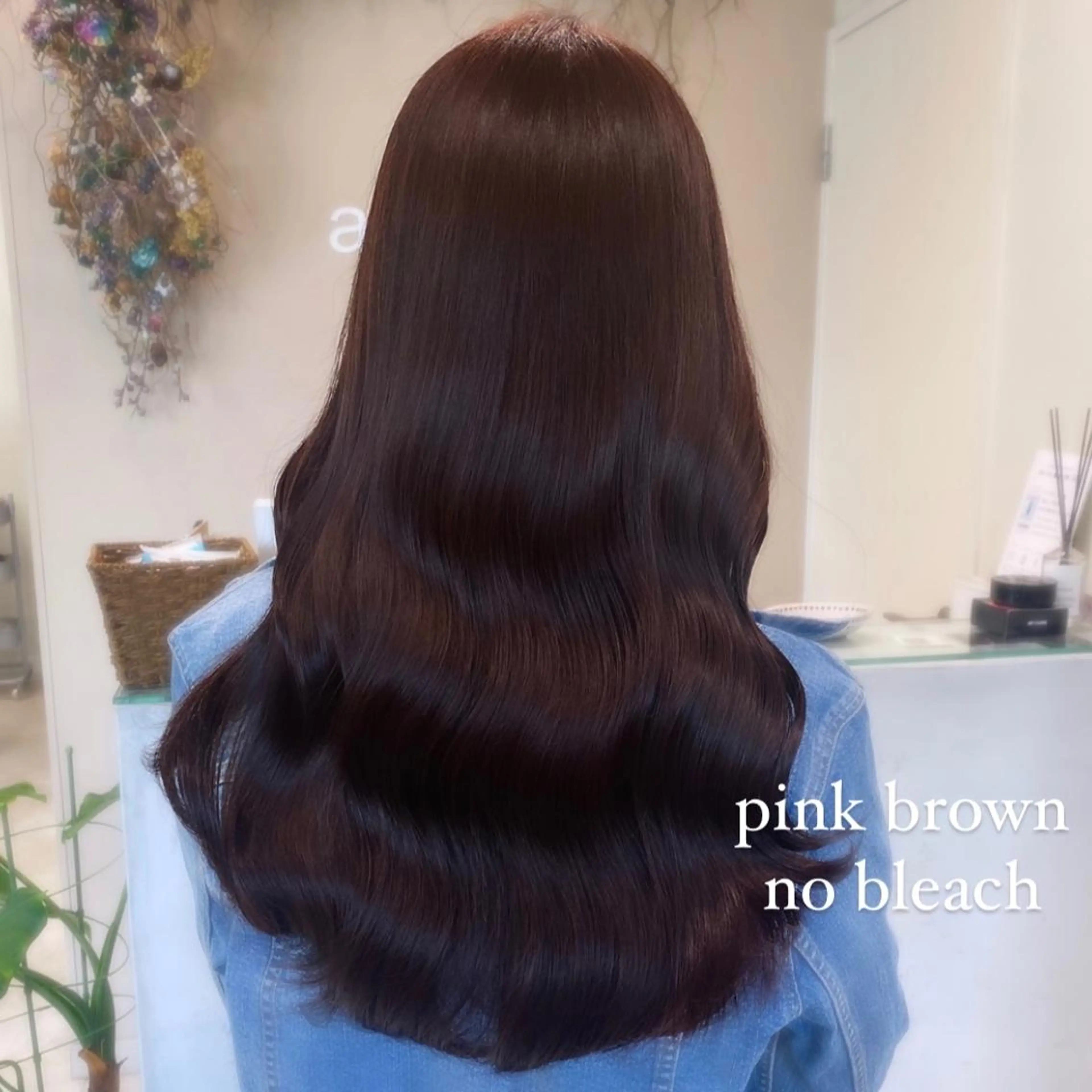 セミロング カラー ブリーチなしWカラー 🎀韓国ヘア/amiのヘアスタイル