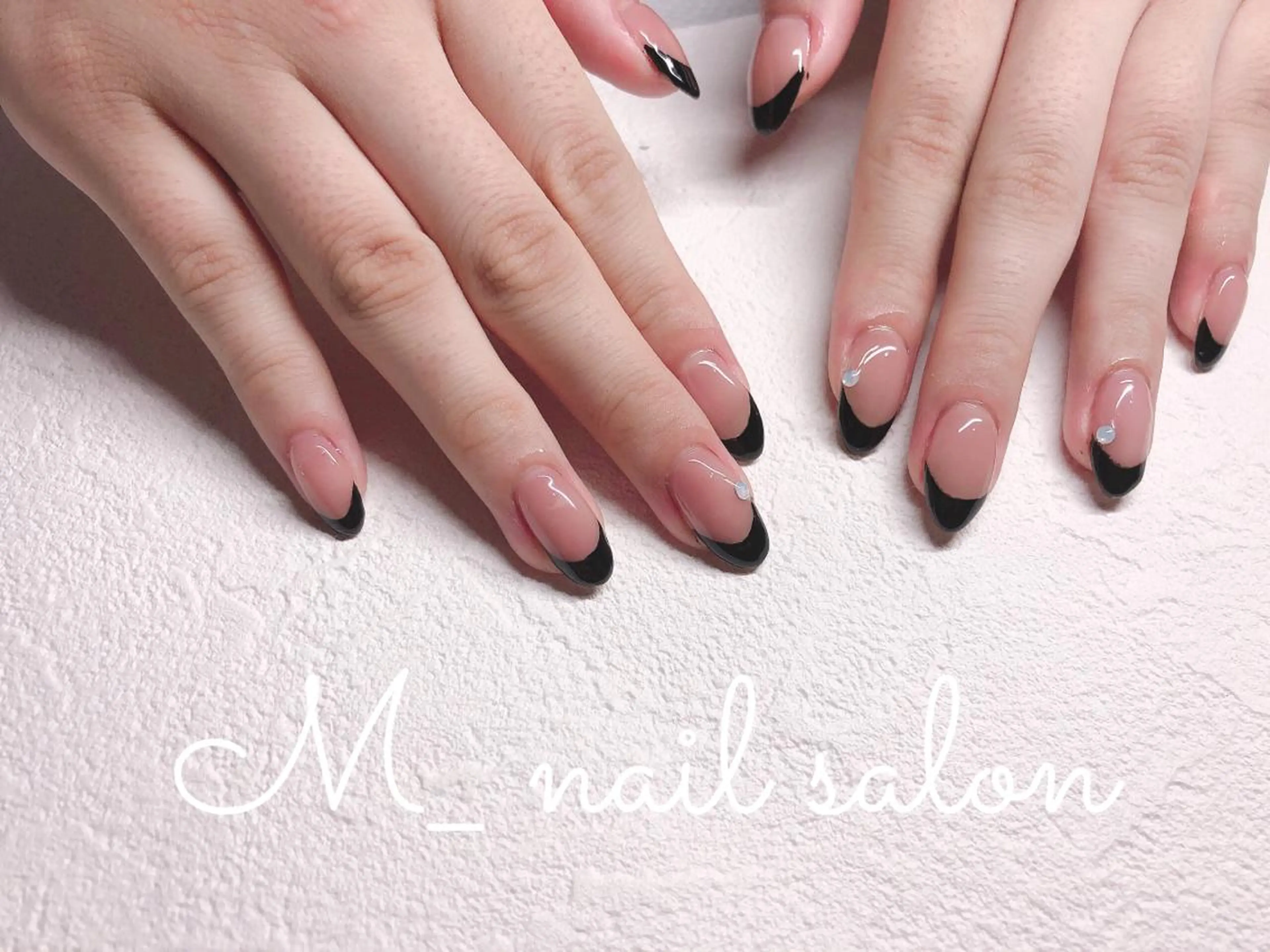 ネイル フレンチネイル ハンドネイル M_ nail salonのネイルデザイン