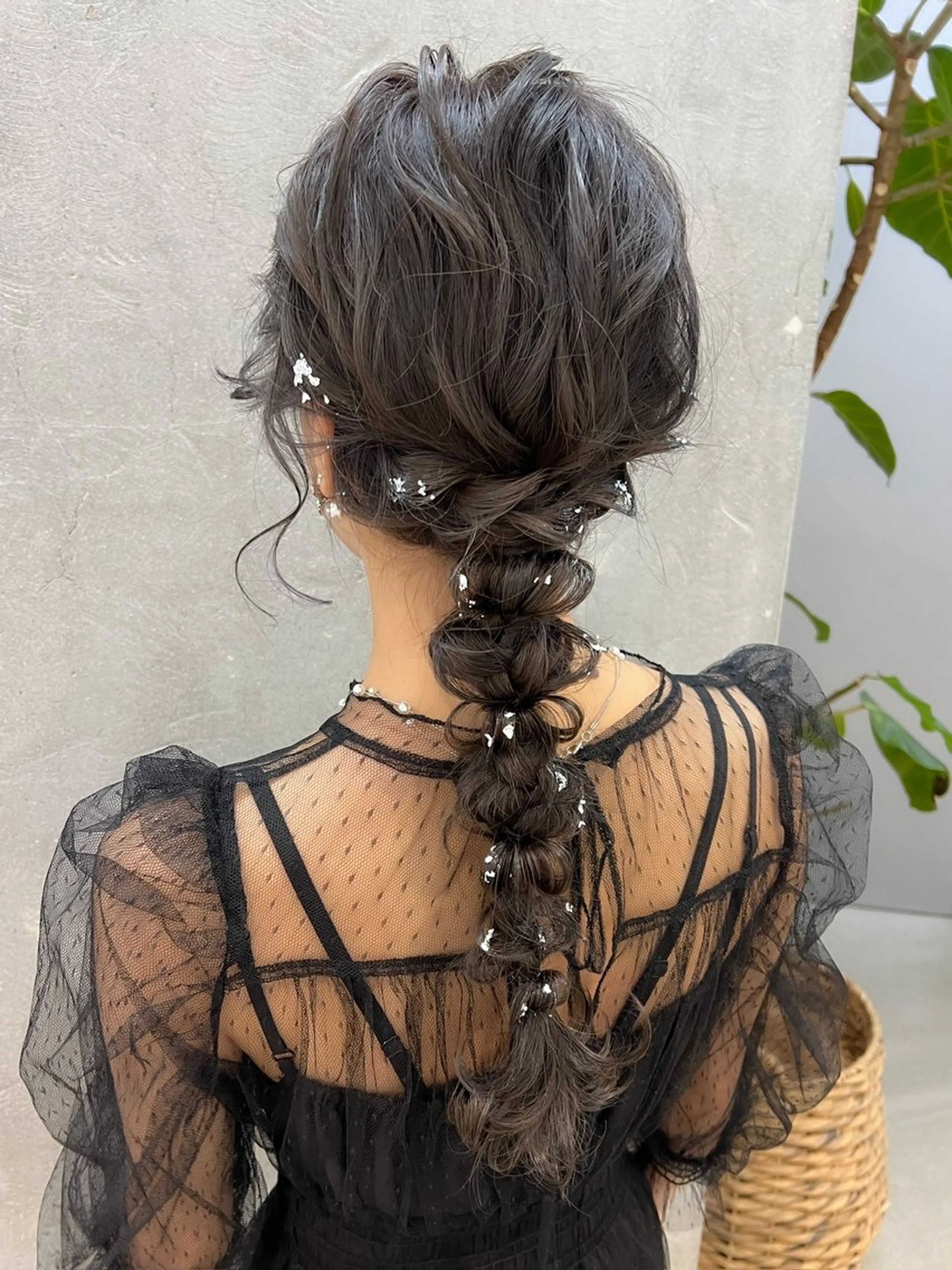 ヘアアレンジ 谷町/Le'a /竹原しおなのヘアスタイル