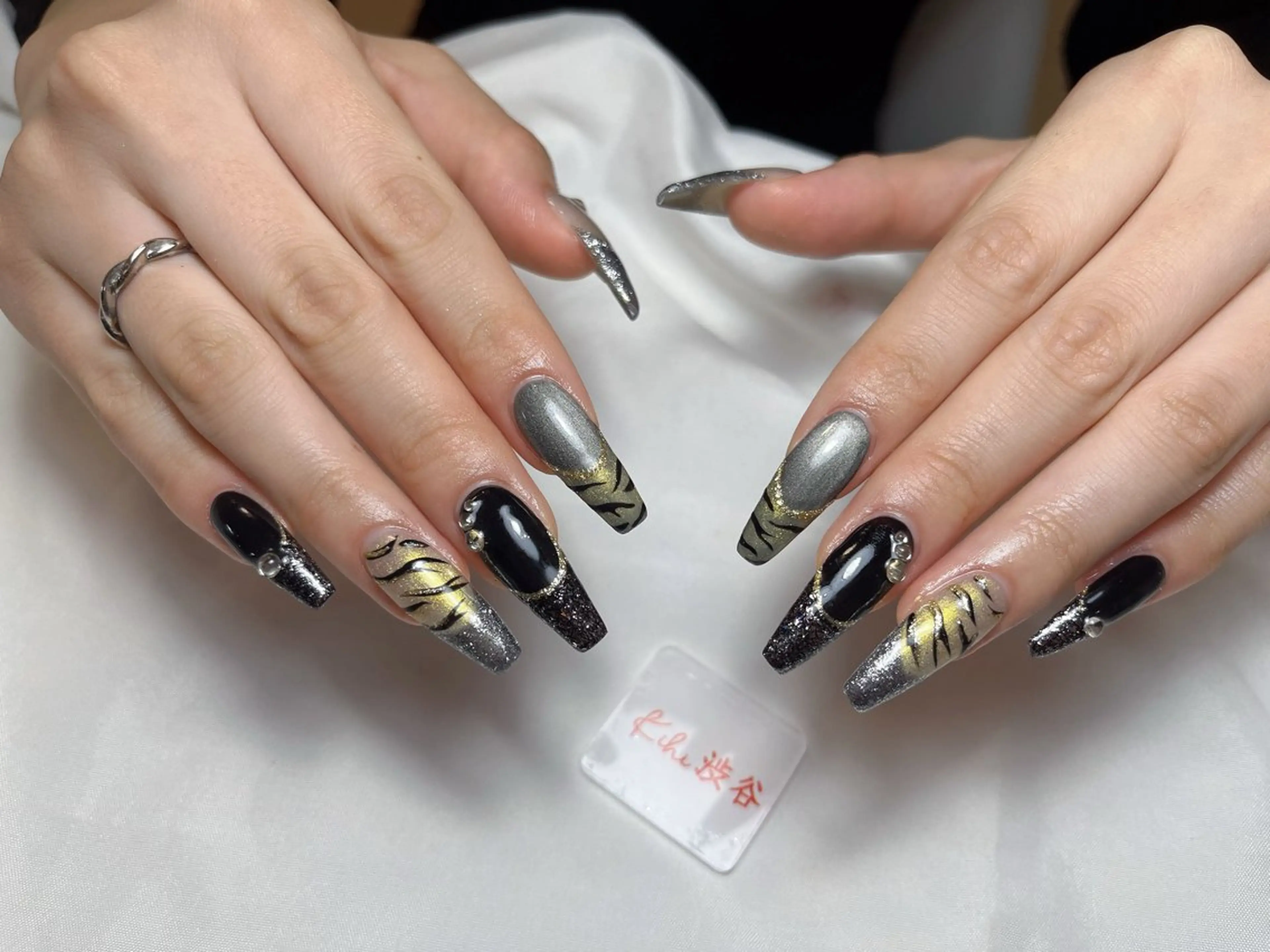 ネイル 持ち込み ネイルチップ 福島 みきのネイルデザイン